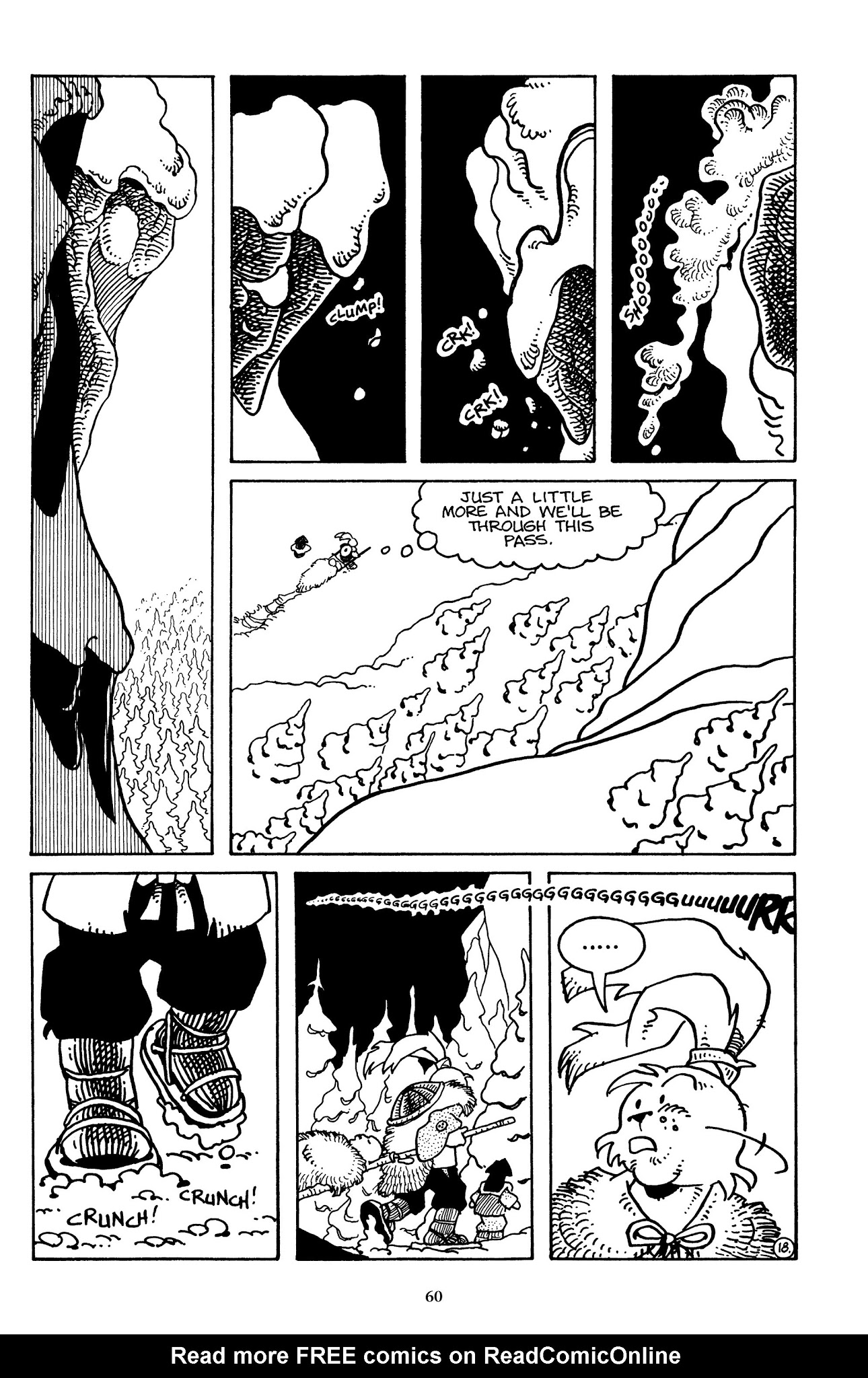 Read online The Usagi Yojimbo Saga comic -  Issue # TPB 2 - 60