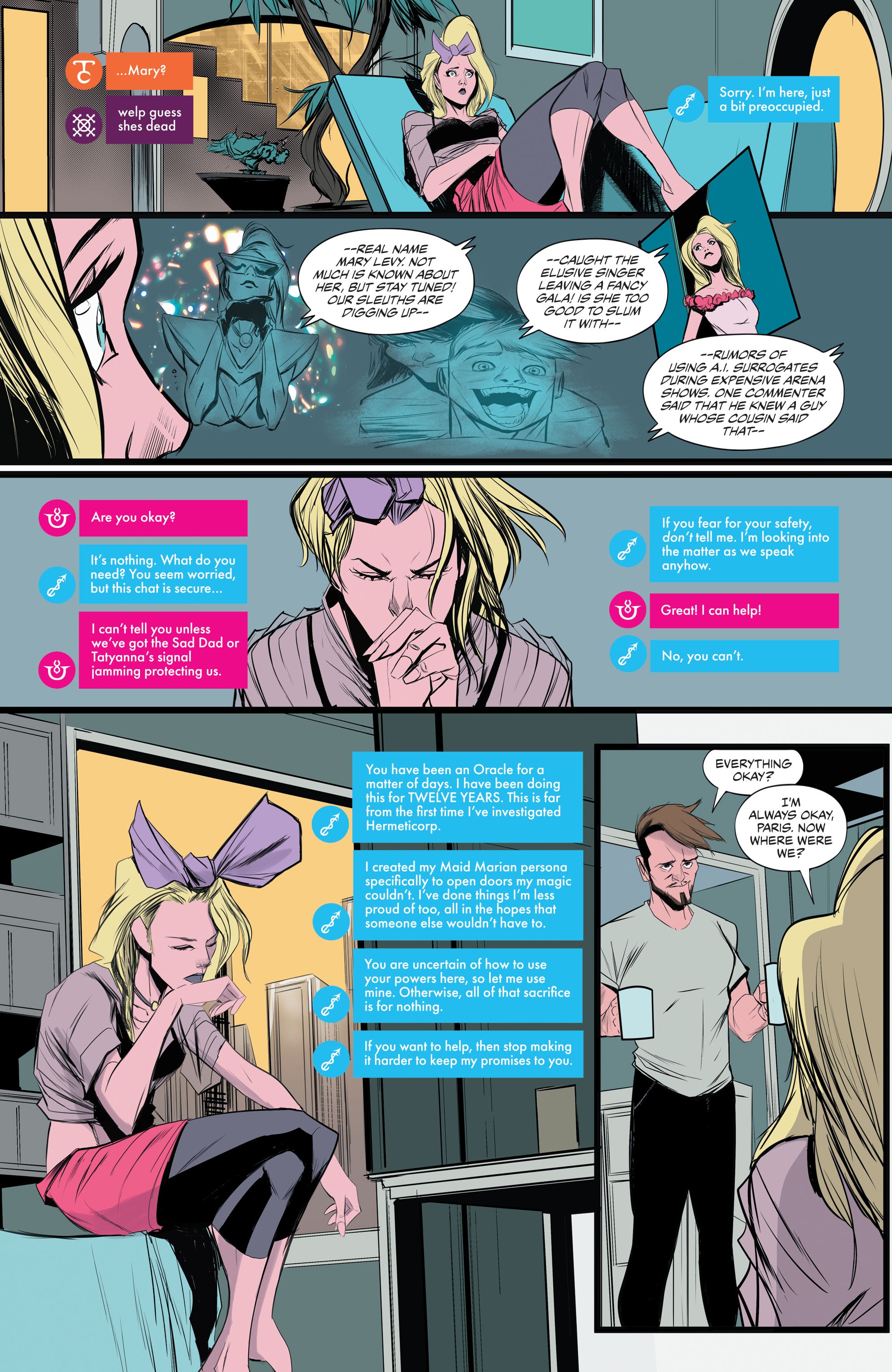 Read online Goddess Mode comic -  Issue # _TPB (Part 1) - 91