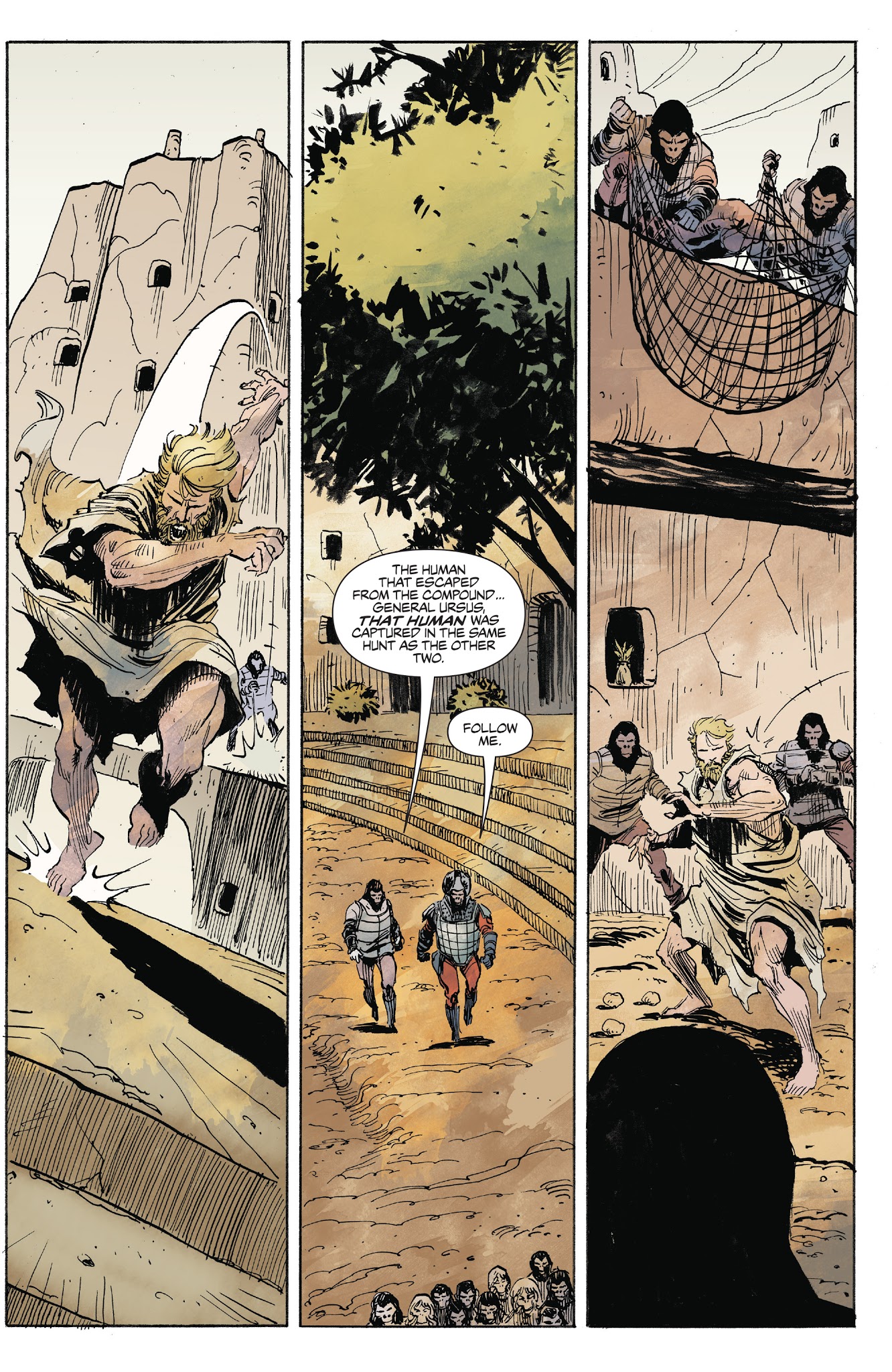Read online Planet of the Apes: Ursus comic -  Issue #3 - 23