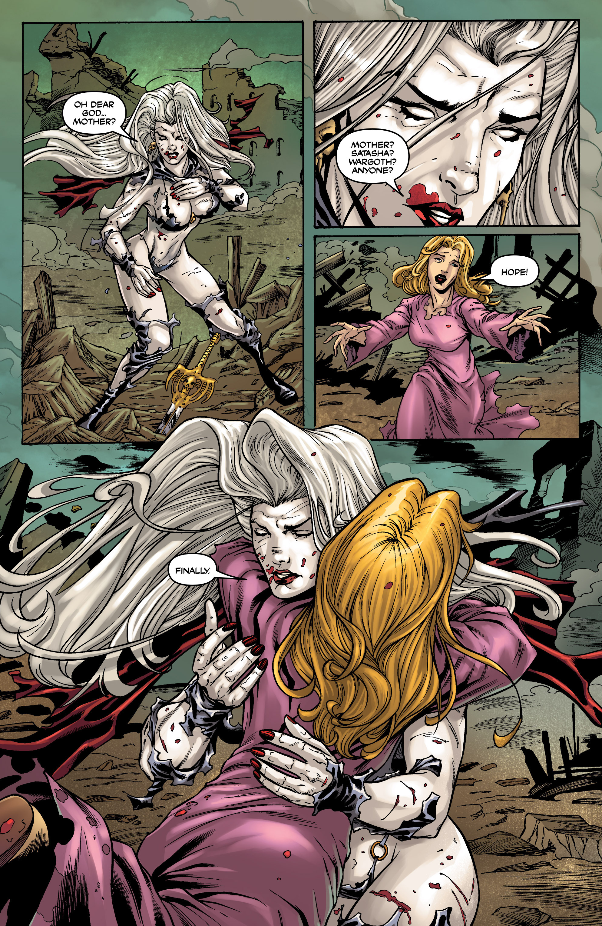Read online Lady Death Origins comic -  Issue #16 - 18