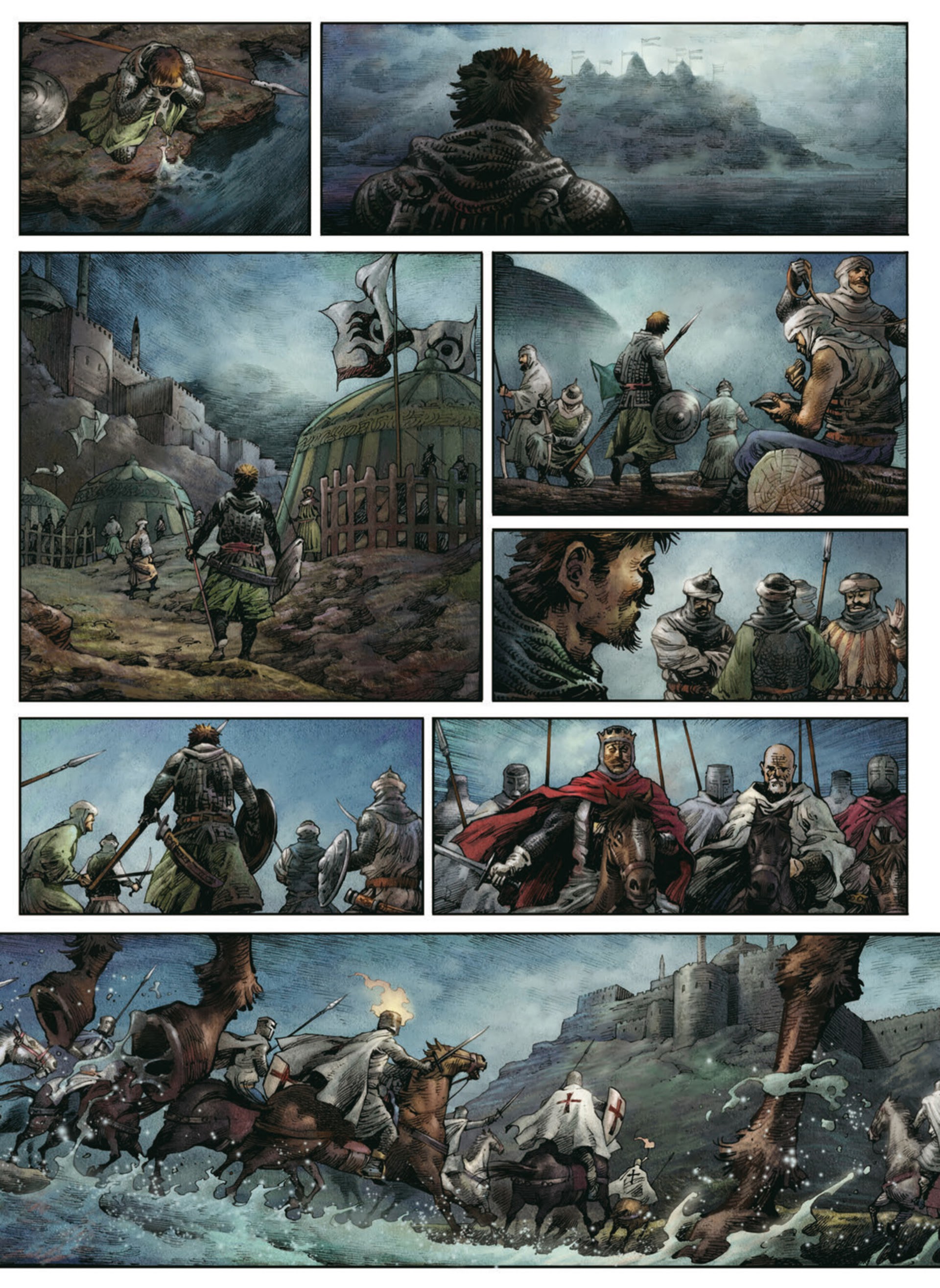 Read online Crusades comic -  Issue #3 - 32
