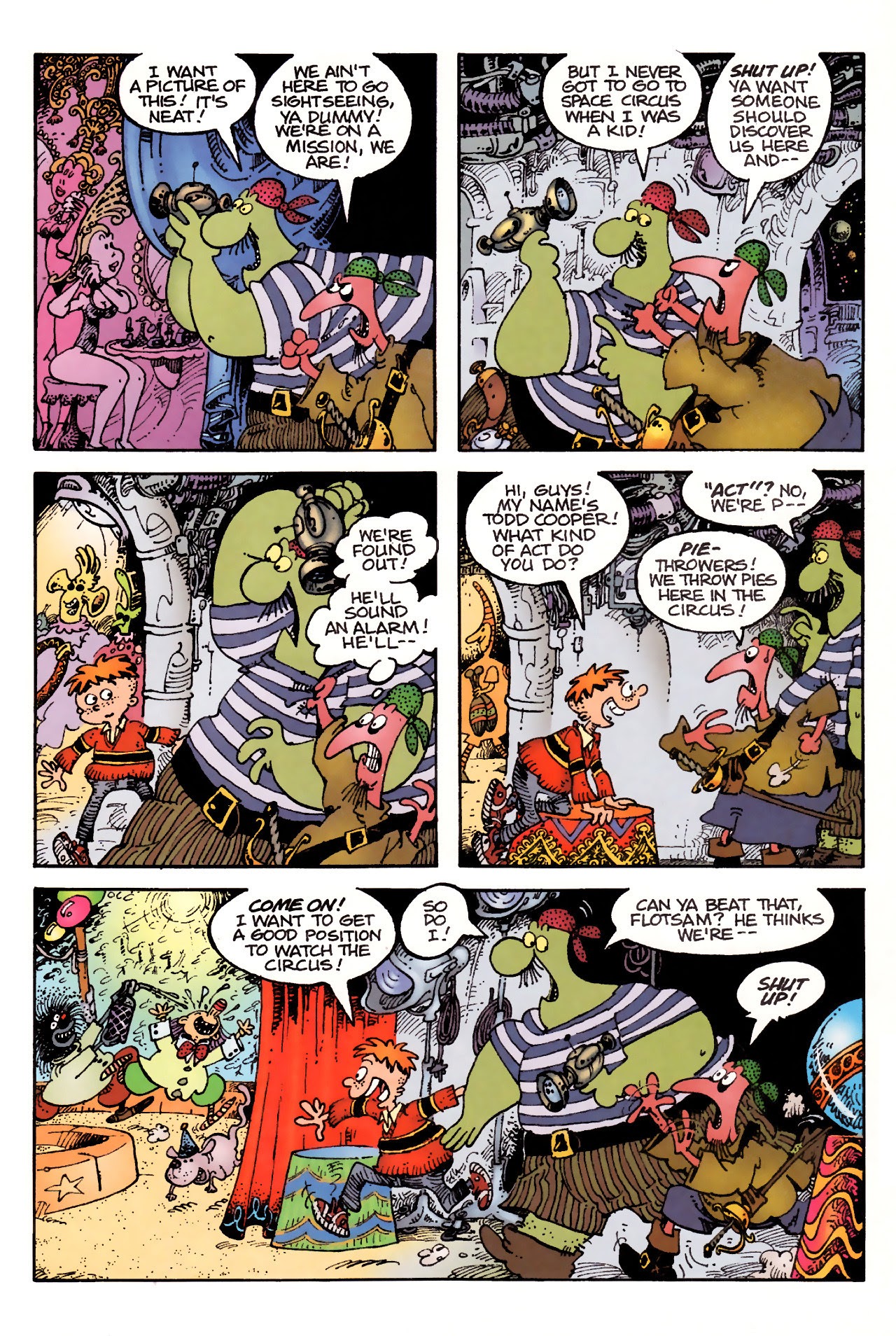 Read online Space Circus comic -  Issue #2 - 17