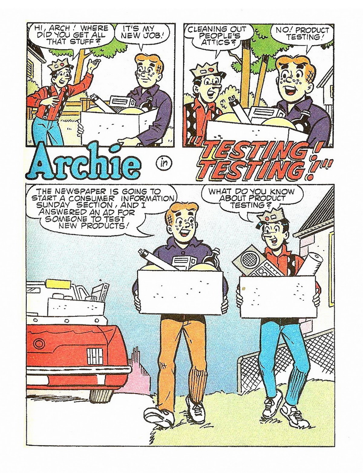Read online Archie's Double Digest Magazine comic -  Issue #87 - 60
