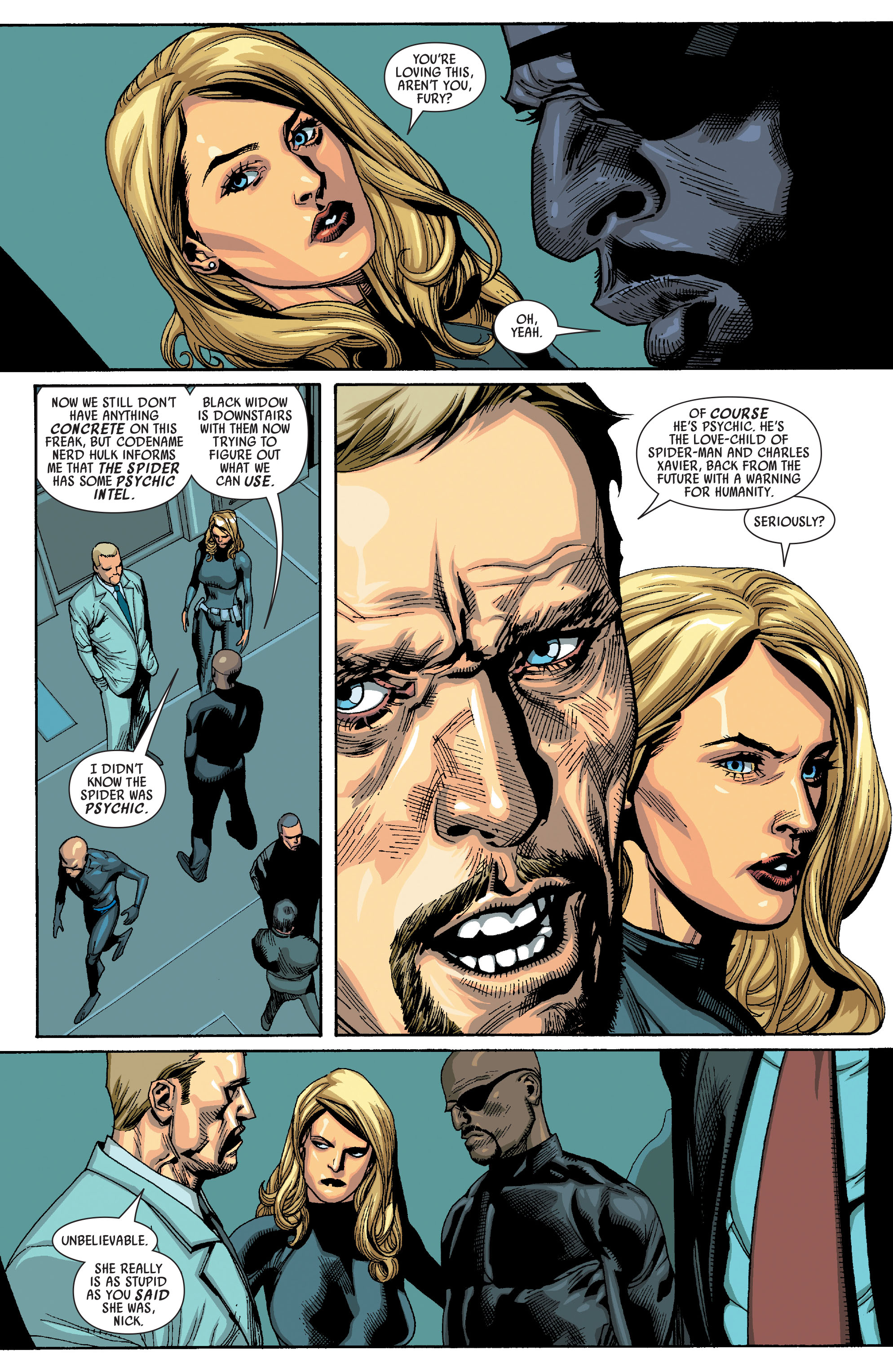 Read online Ultimate Avengers comic -  Issue #10 - 13