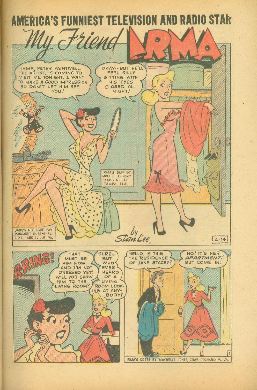 Read online My Friend Irma comic -  Issue #20 - 27