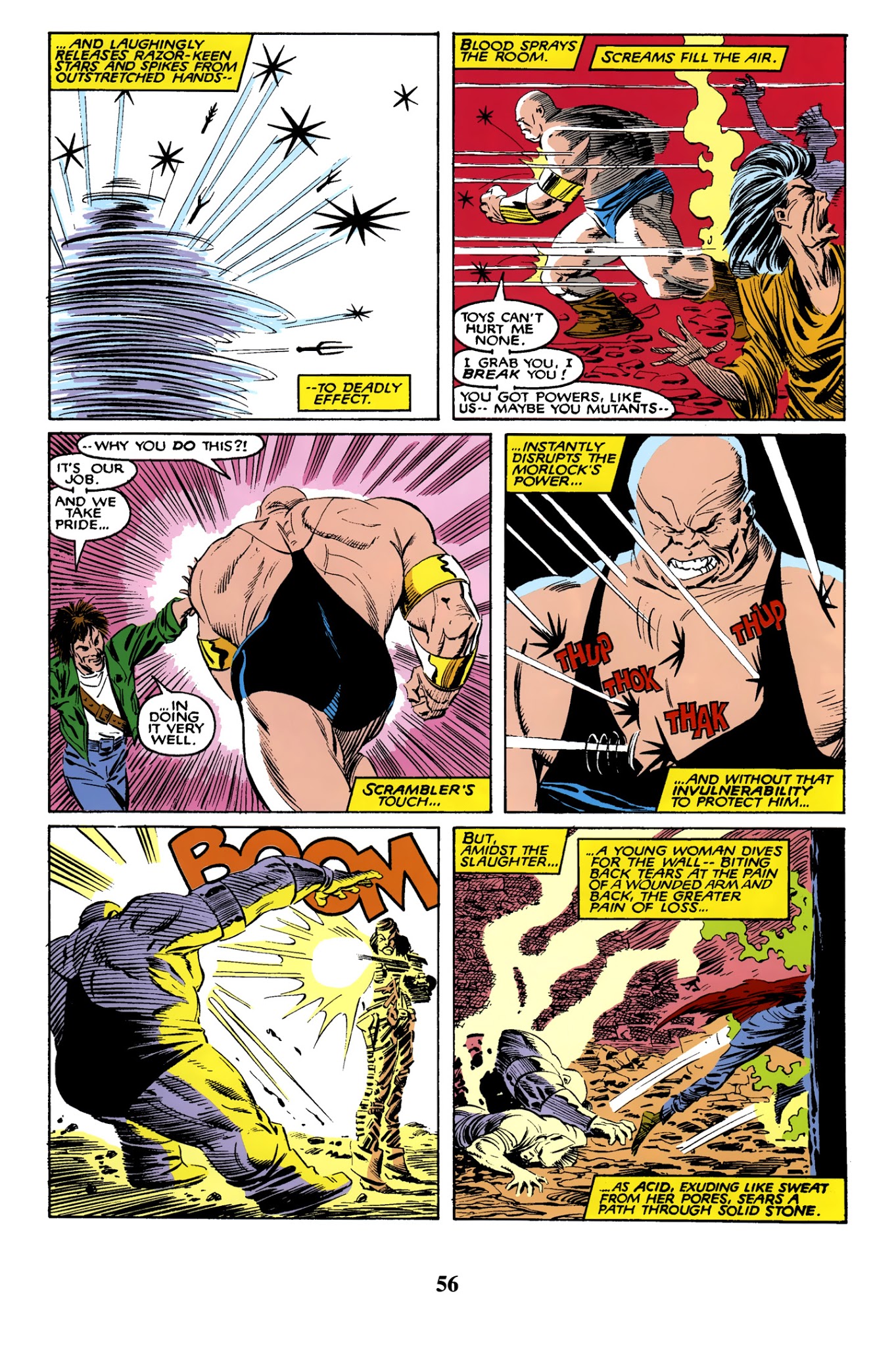 Read online X-Men: Mutant Massacre comic -  Issue # TPB - 56