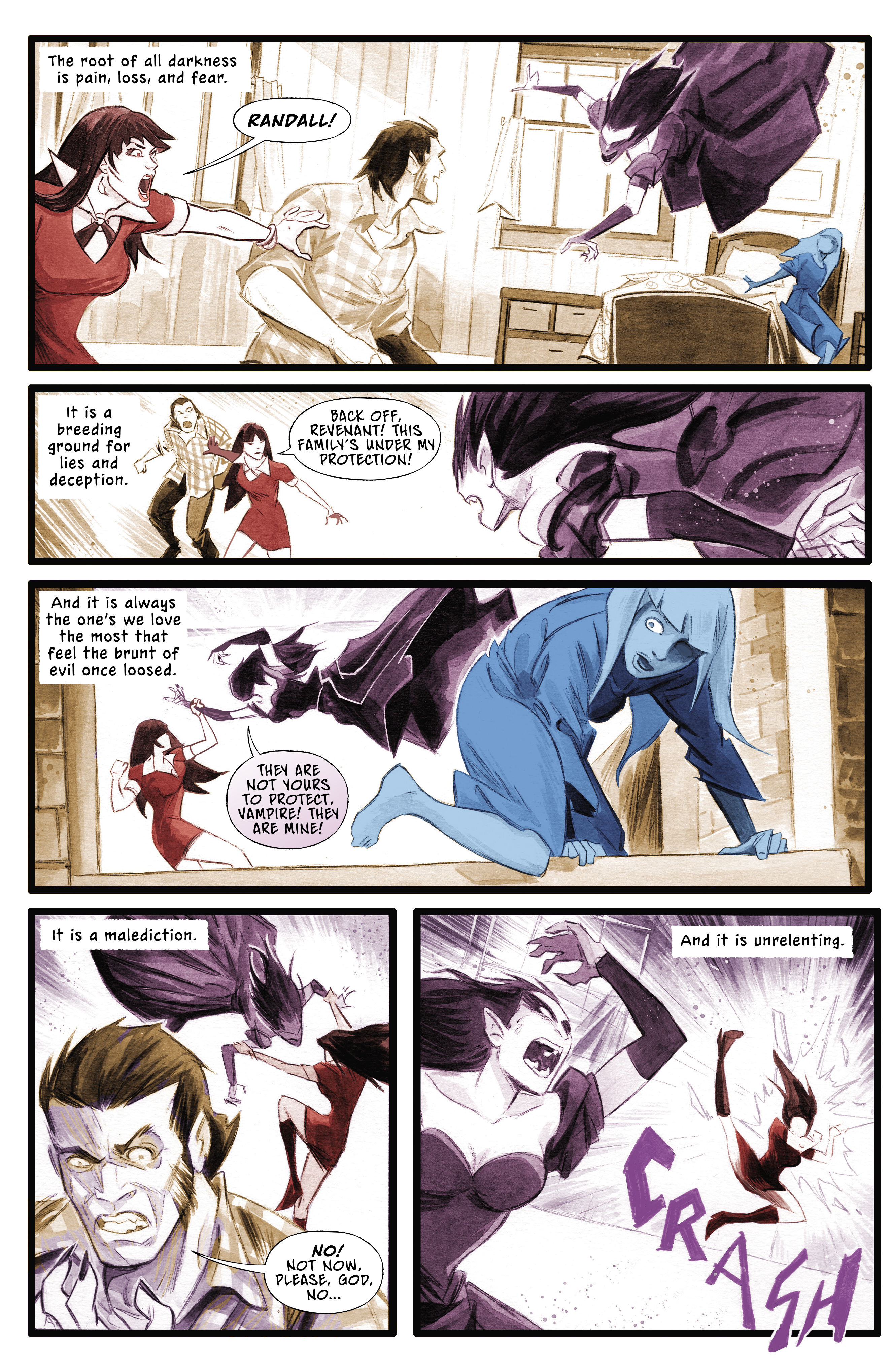 Read online Vampirella: Dead Flowers comic -  Issue #1 - 21