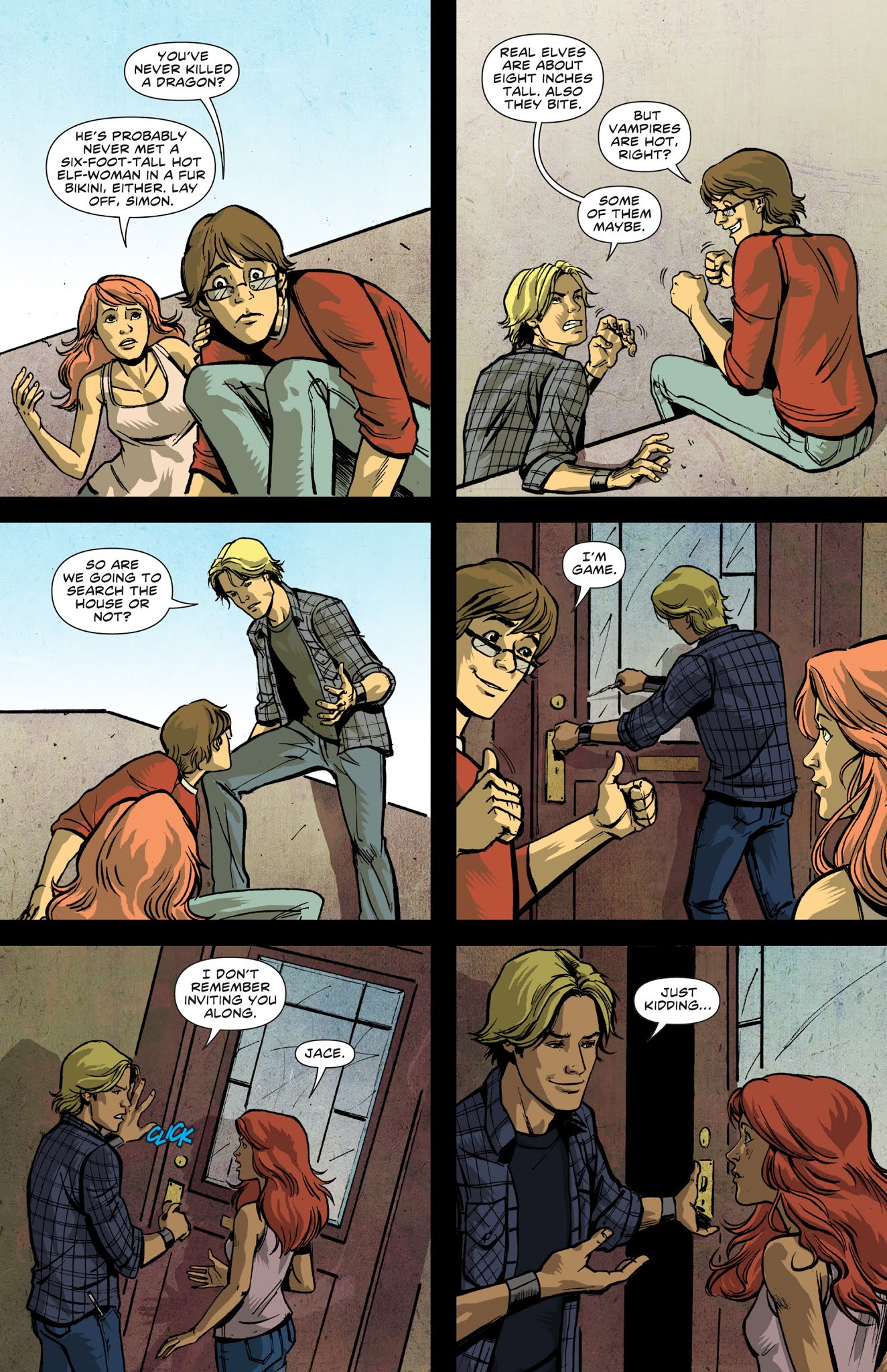 Read online The Mortal Instruments: City of Bones comic -  Issue #3 - 21