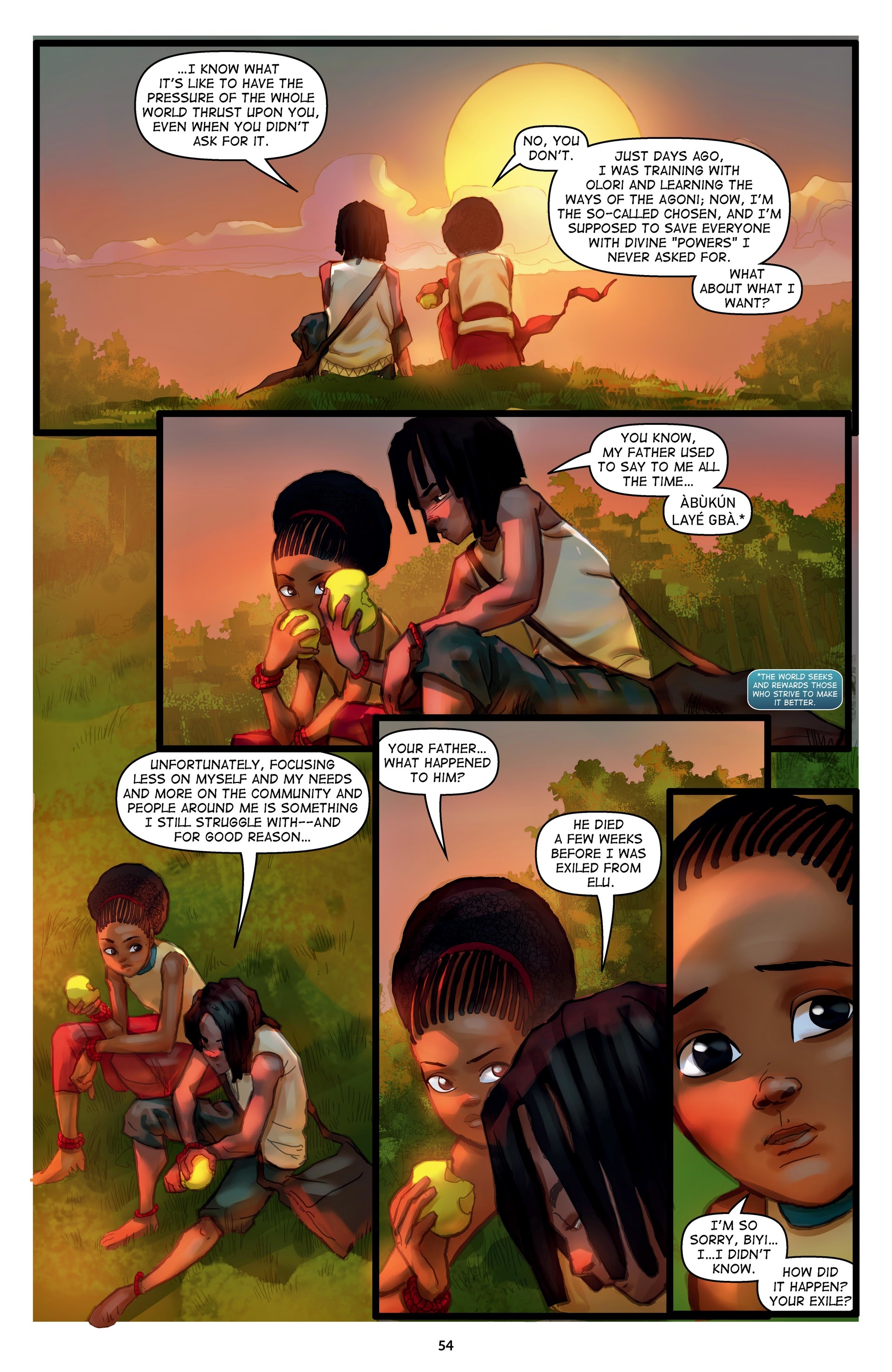 Read online Iyanu: Child of Wonder comic -  Issue # TPB 2 - 55