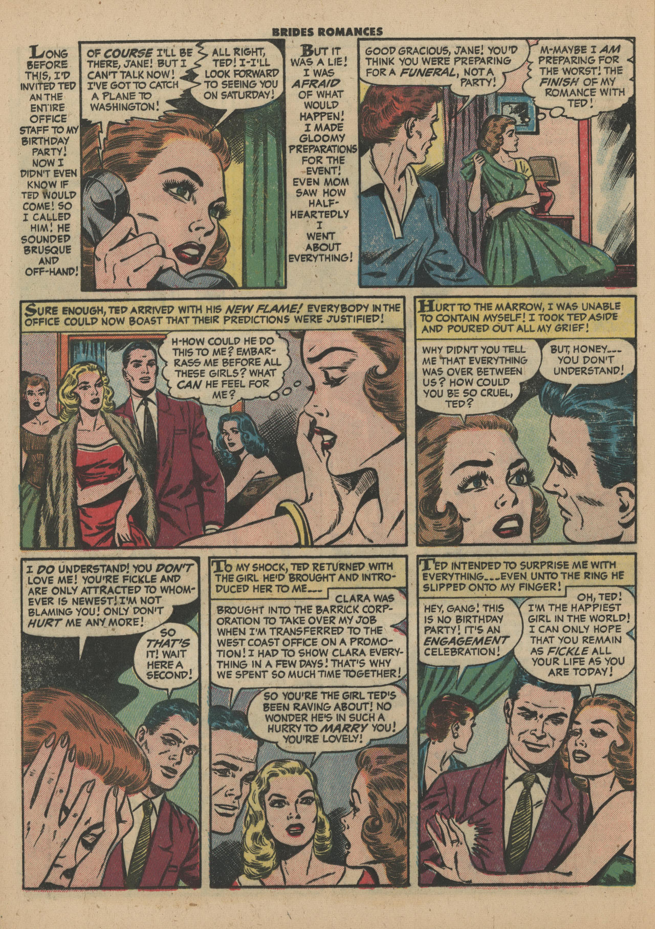 Read online Brides Romances comic -  Issue #21 - 24