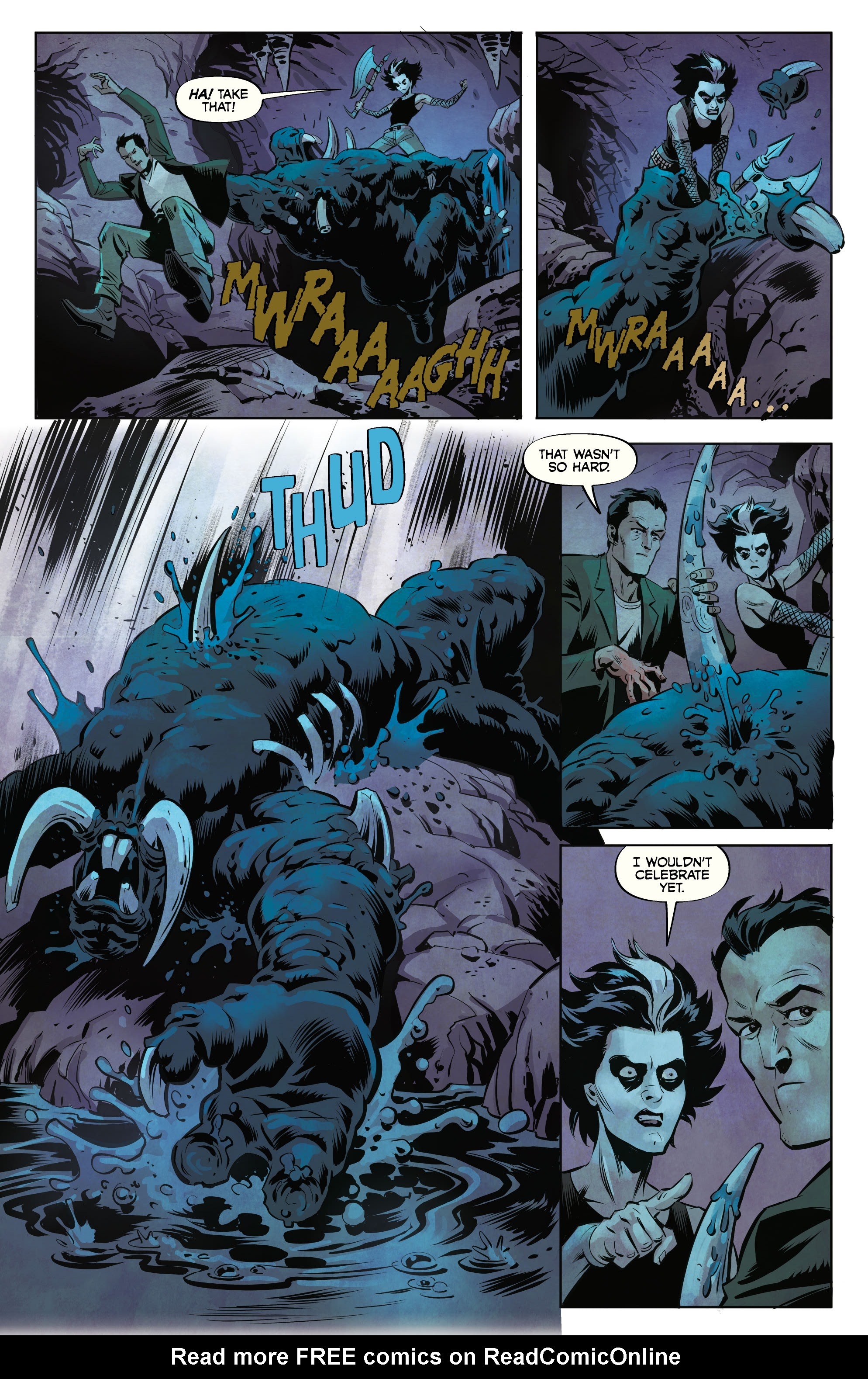 Read online Criminal Macabre/Count Crowley: From the Pit They Came comic -  Issue # Full - 18