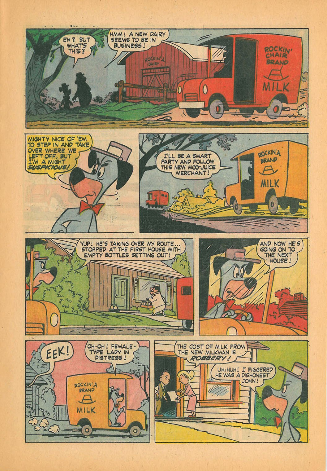 Read online Huckleberry Hound (1960) comic -  Issue #29 - 5