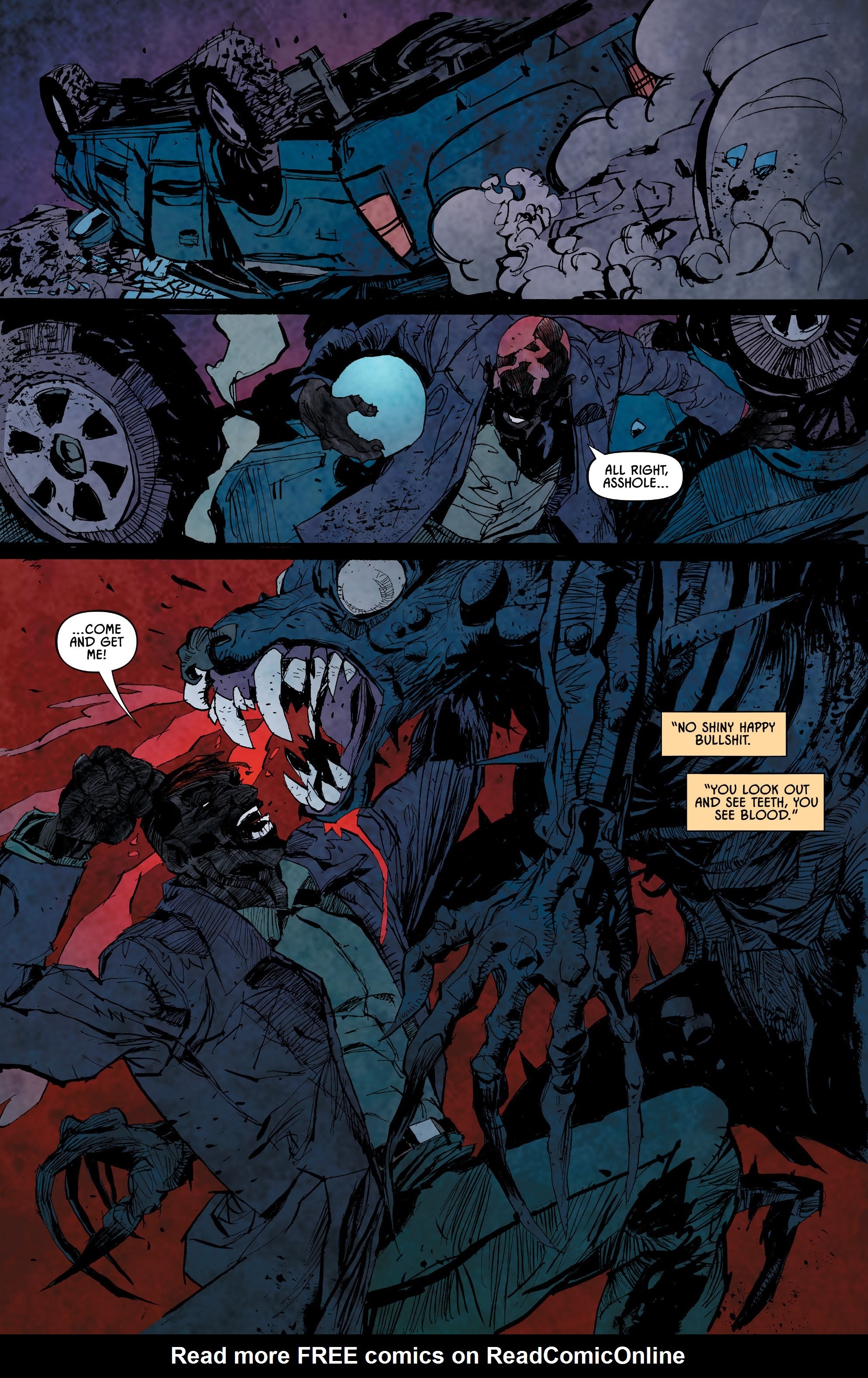 Read online Nocterra: Blacktop Bill Special comic -  Issue # Full - 17
