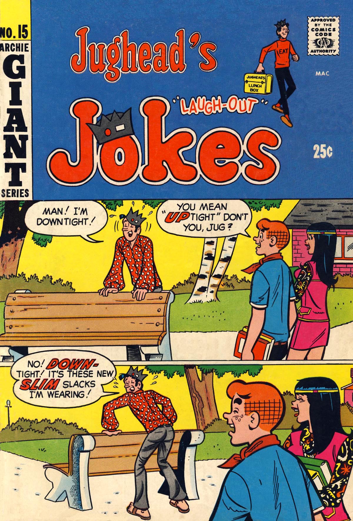 Read online Jughead's Jokes comic -  Issue #15 - 1