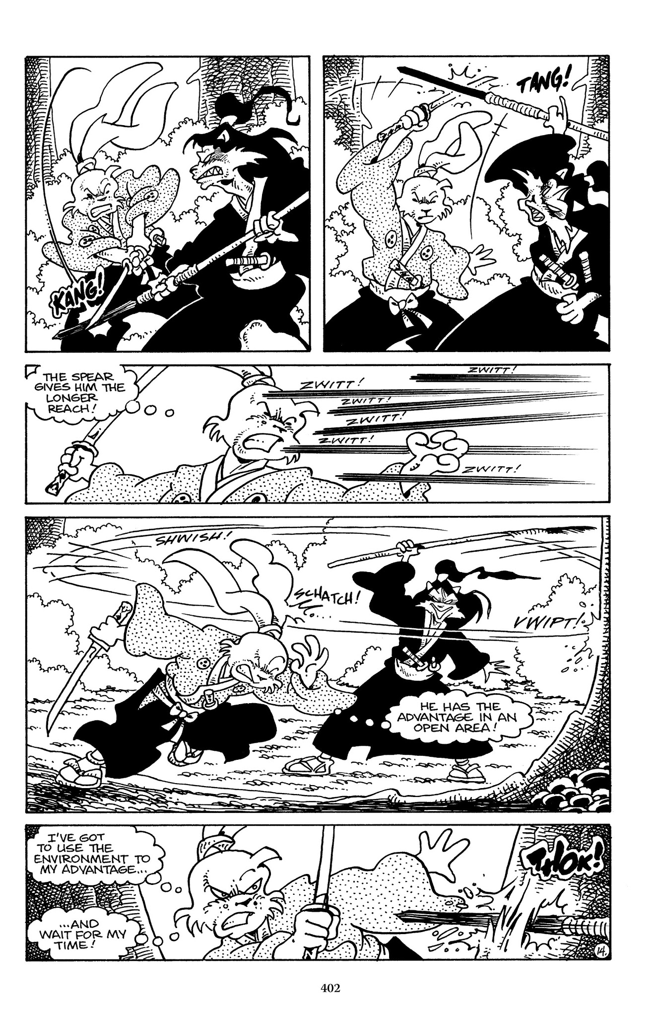 Read online The Usagi Yojimbo Saga comic -  Issue # TPB 2 - 396
