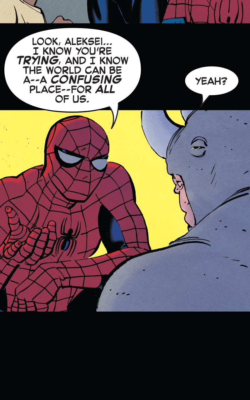 Read online Mighty Marvel Holiday Special: Halloween with the Rhino Infinity Comic comic -  Issue # Full - 32