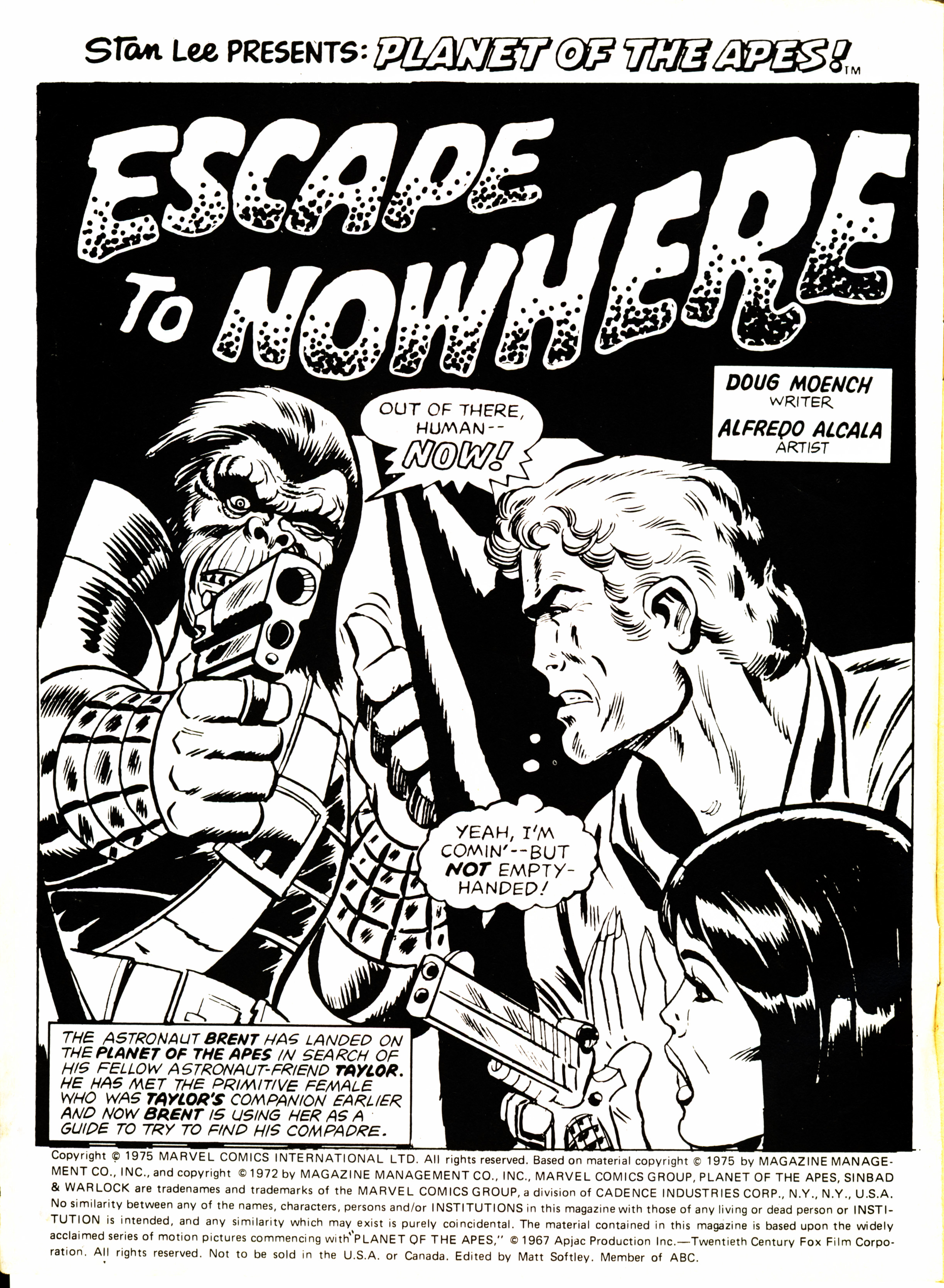 Read online Planet of the Apes (1974) comic -  Issue #38 - 2