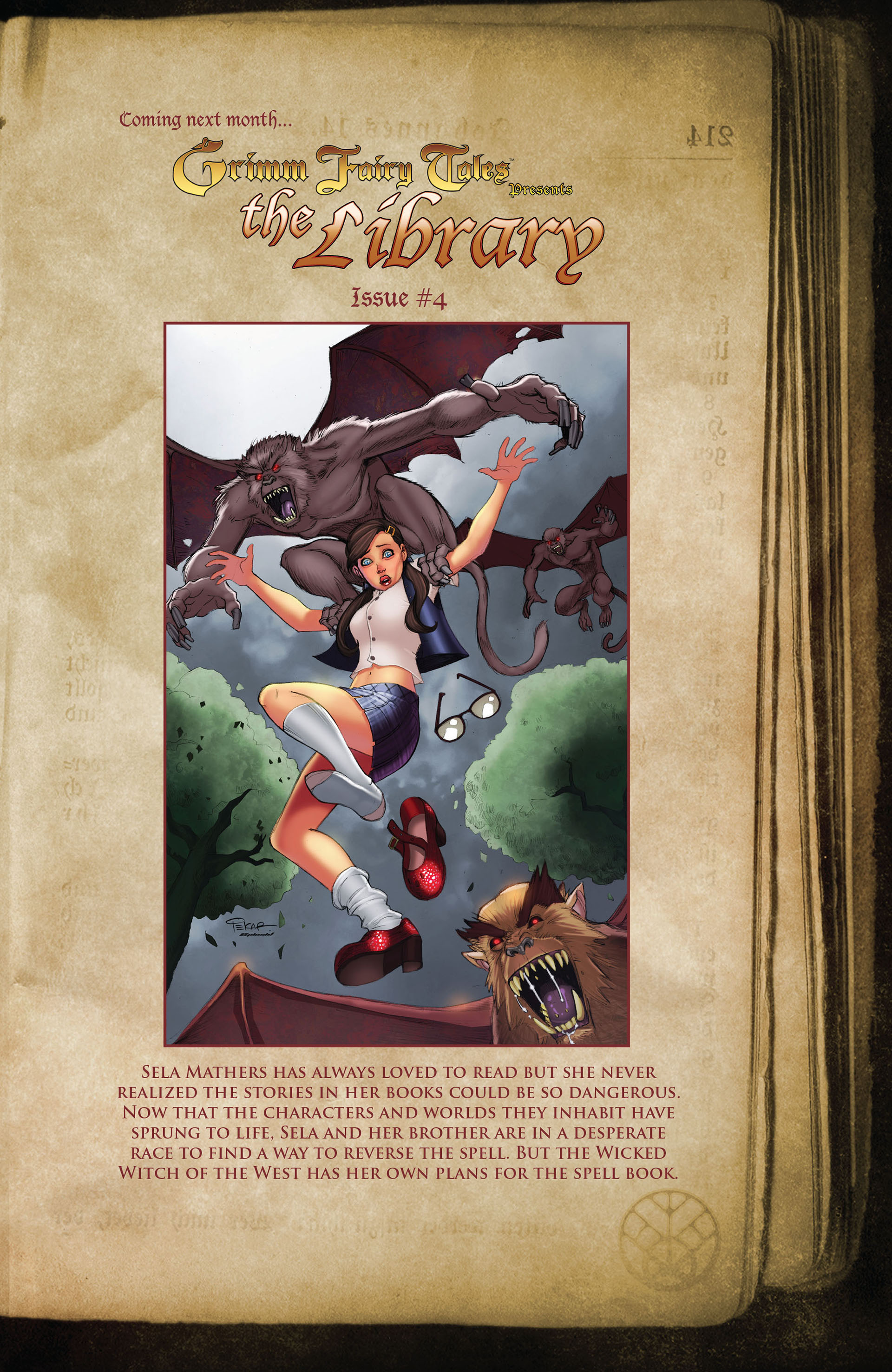 Read online Grimm Fairy Tales presents The Library comic -  Issue #3 - 25