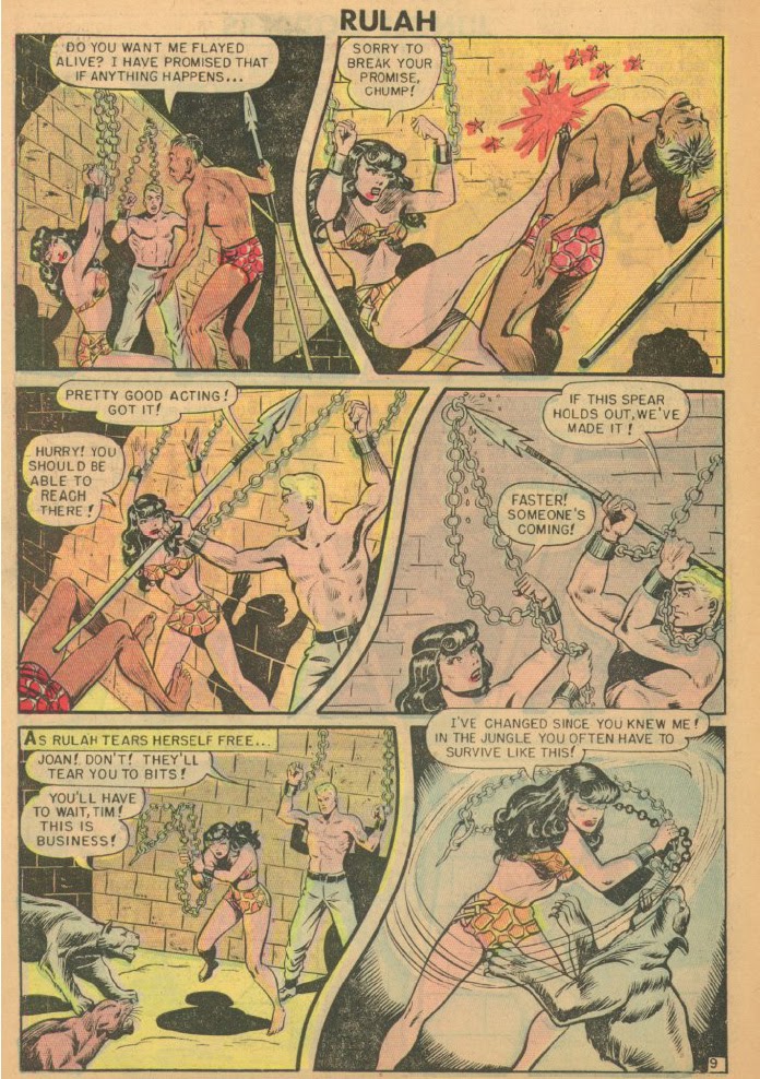 Read online Rulah - Jungle Goddess comic -  Issue #20 - 11