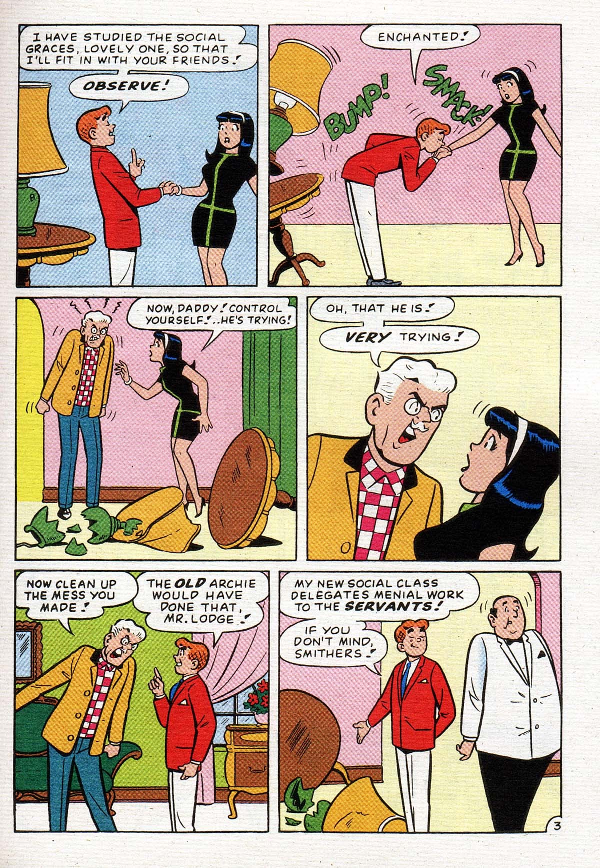 Read online Archie's Double Digest Magazine comic -  Issue #142 - 136