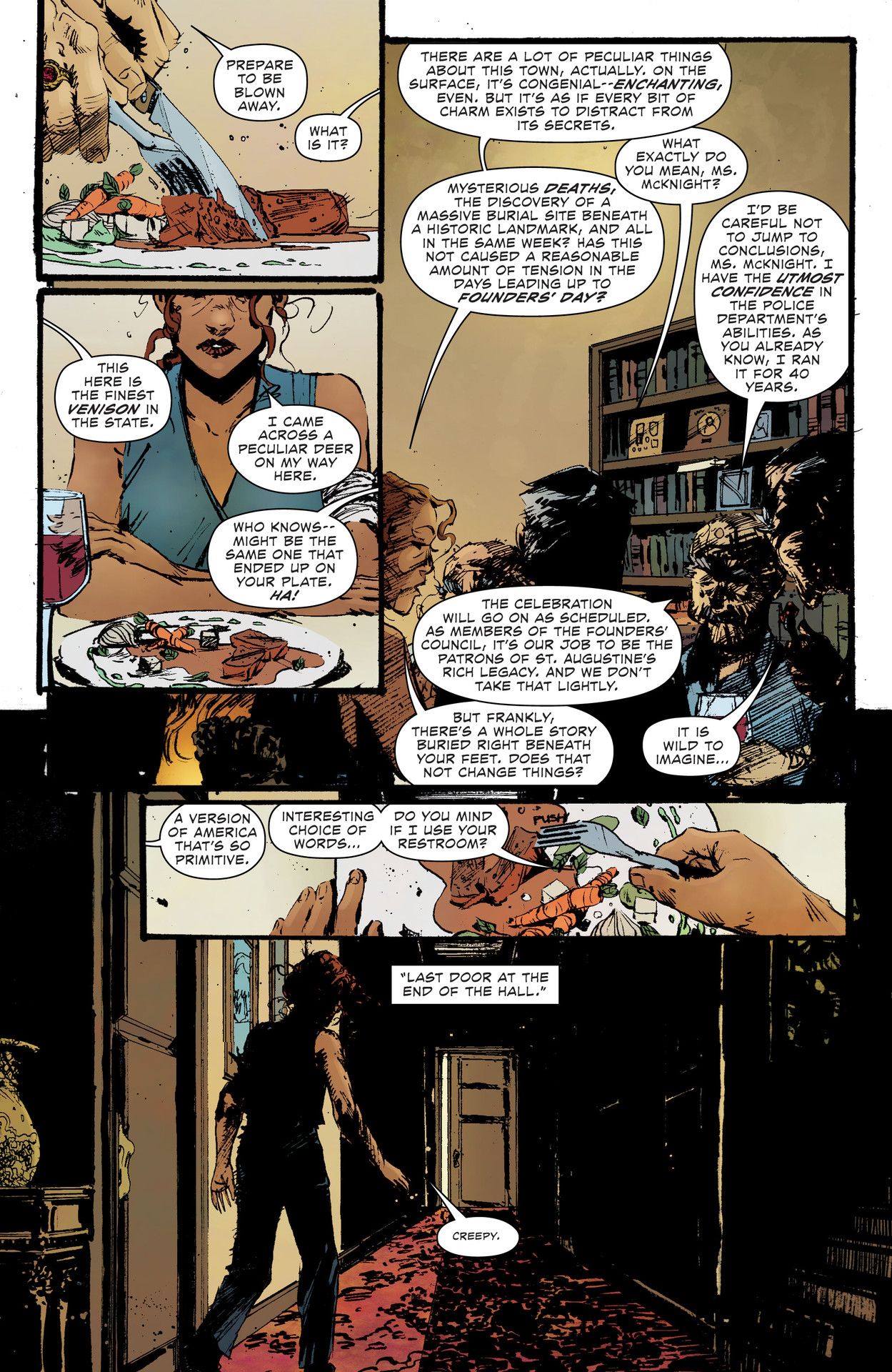 Read online Dark Spaces: Good Deeds comic -  Issue #5 - 9