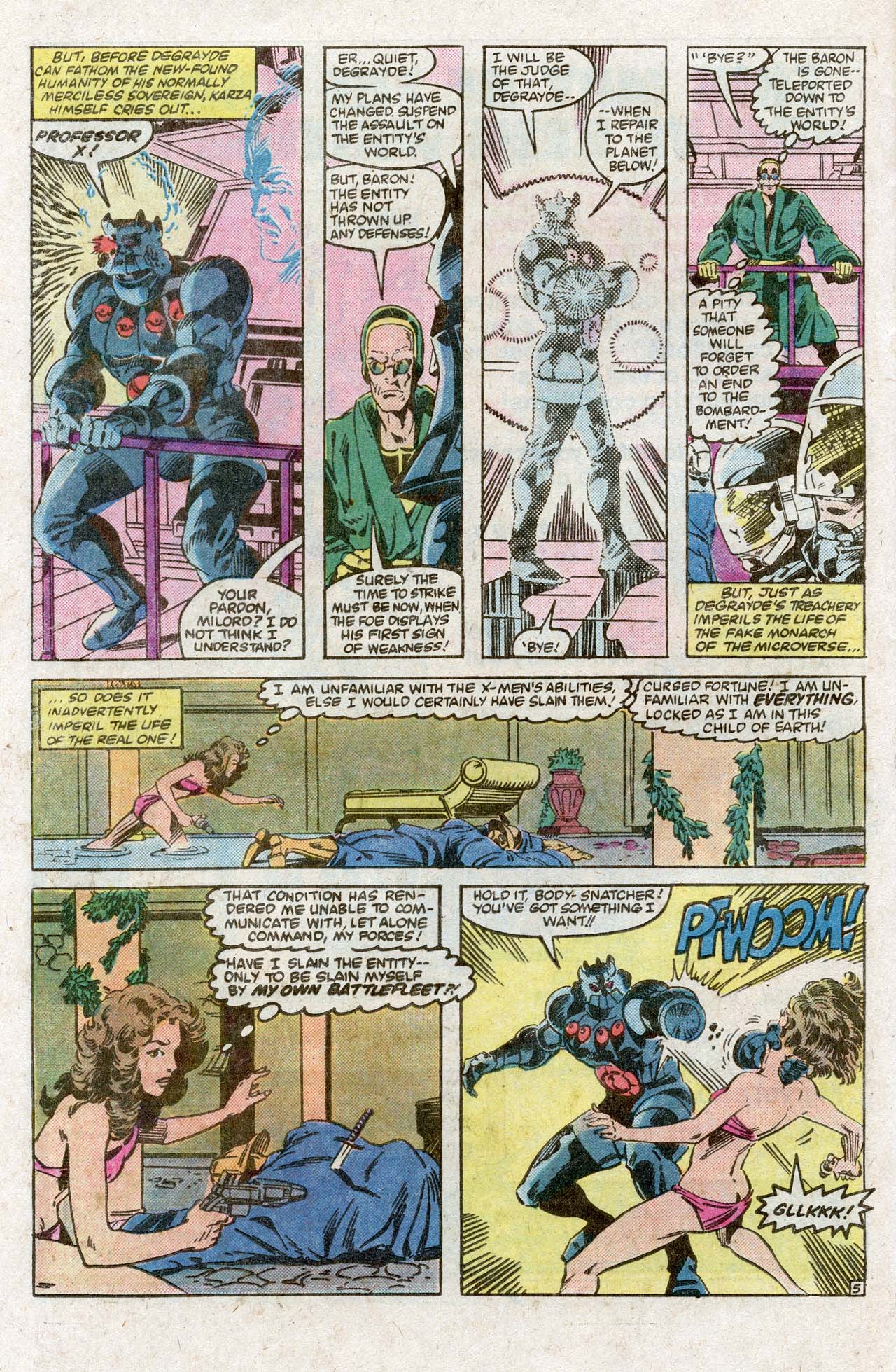 Read online The X-Men and the Micronauts comic -  Issue #4 - 8