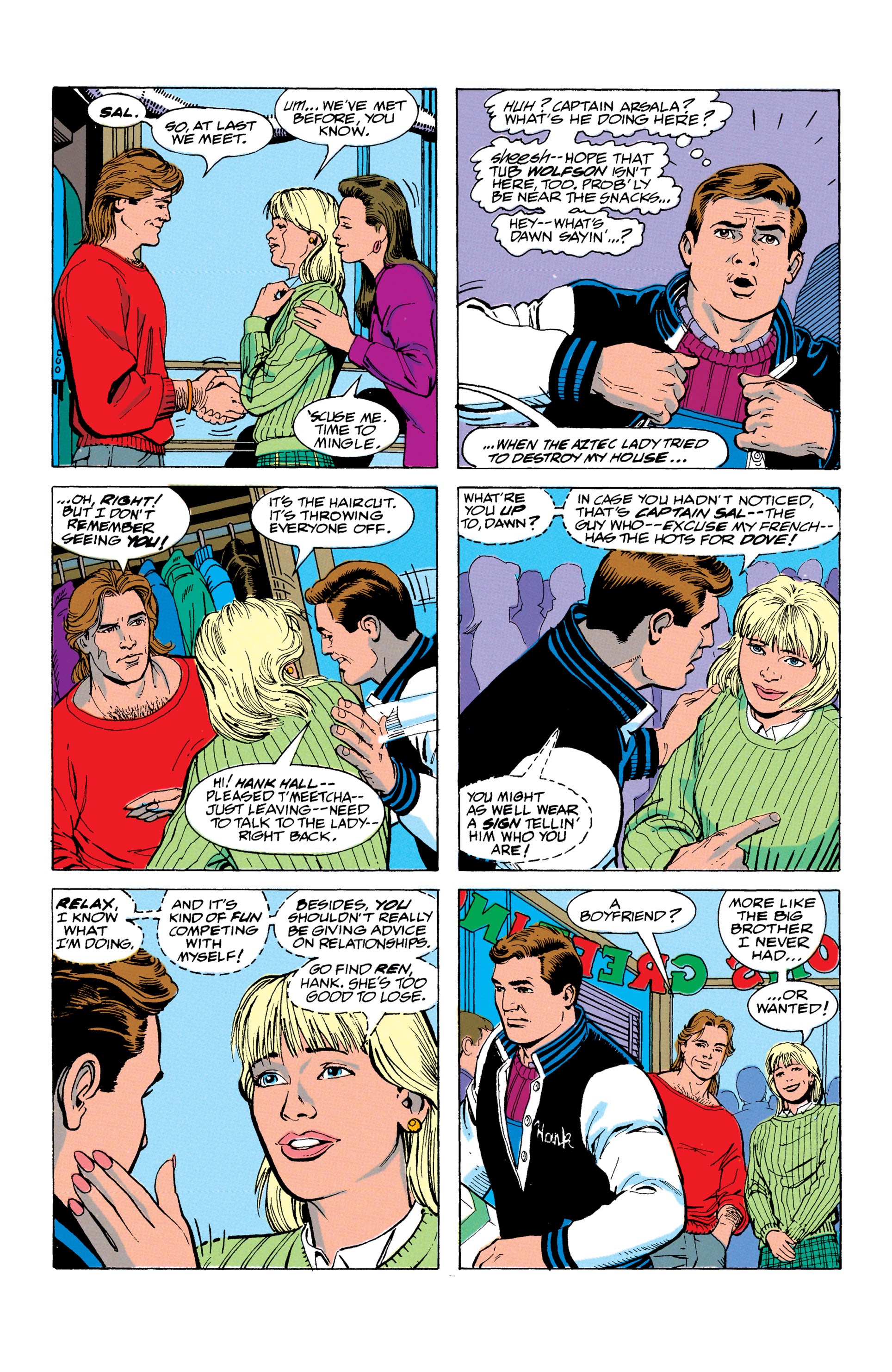 Read online Hawk and Dove (1989) comic -  Issue #20 - 19