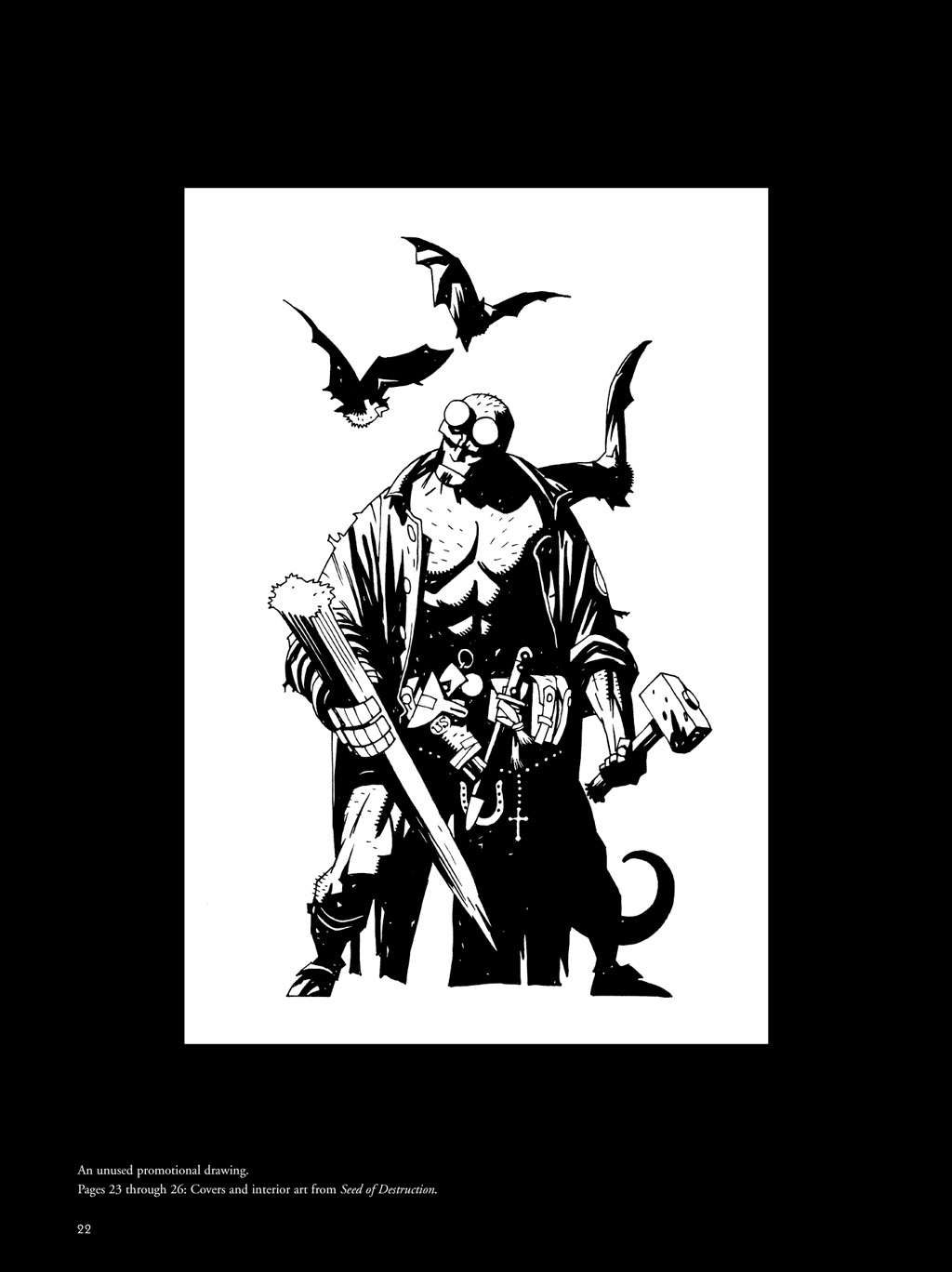 Read online The Art of Hellboy comic -  Issue # TPB - 23