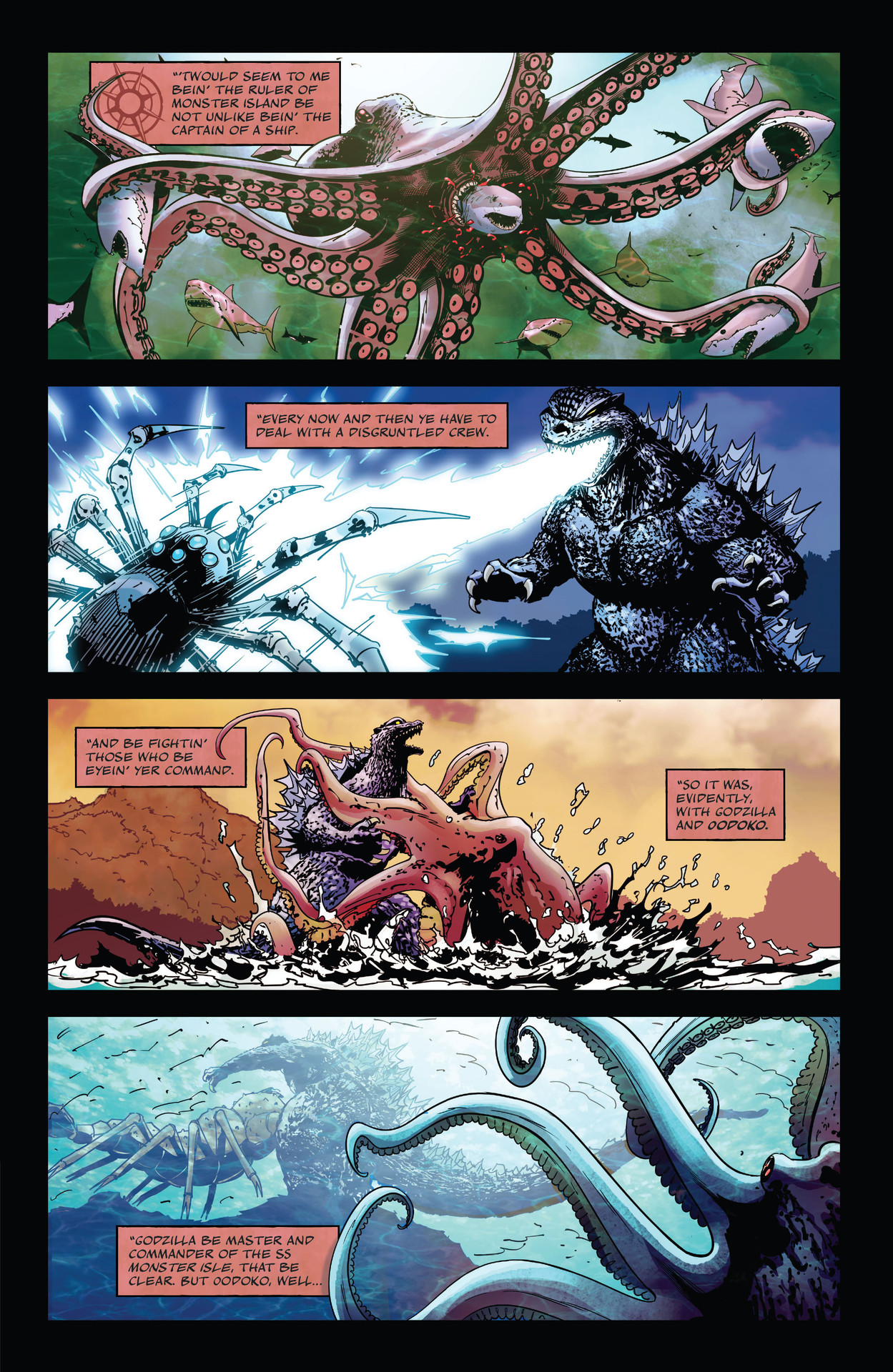Read online Godzilla: Here There Be Dragons comic -  Issue #5 - 3