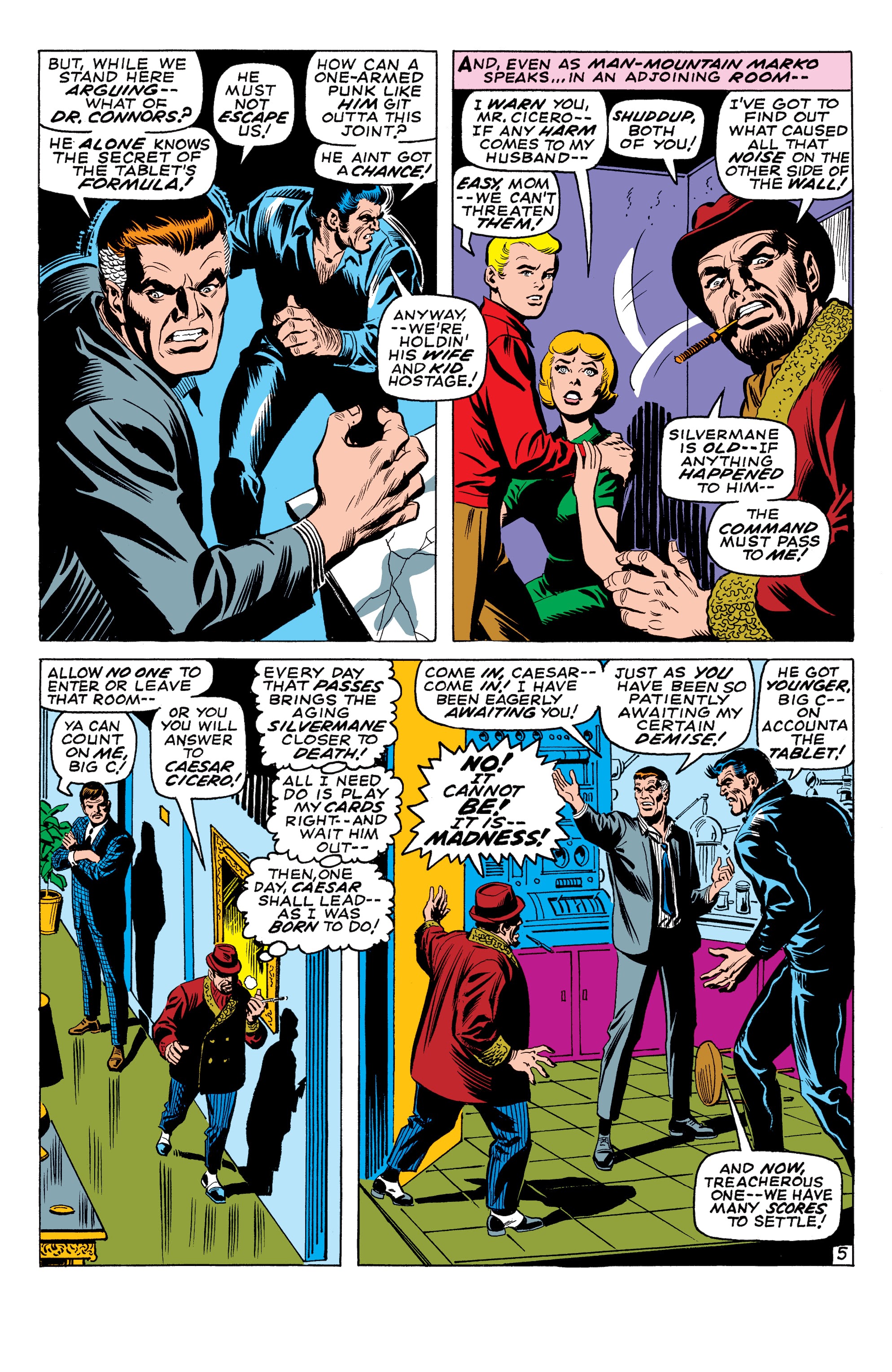 Read online Amazing Spider-Man Epic Collection comic -  Issue # The Secret of the Petrified Tablet (Part 3) - 6