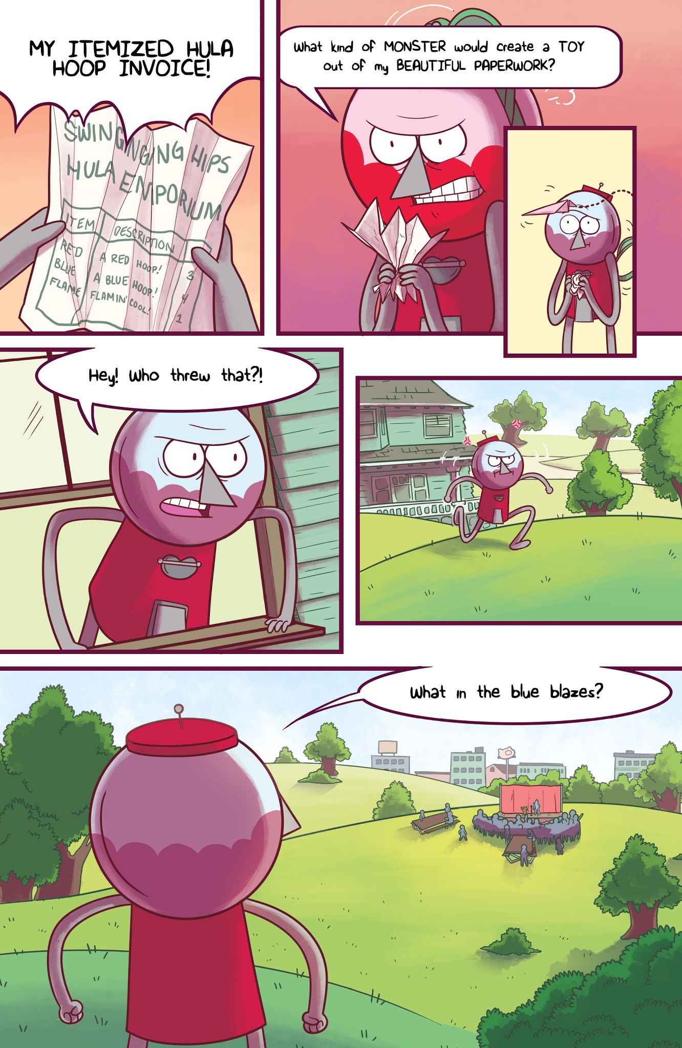 Read online Regular Show: Parks and Wreck comic -  Issue # TPB - 42