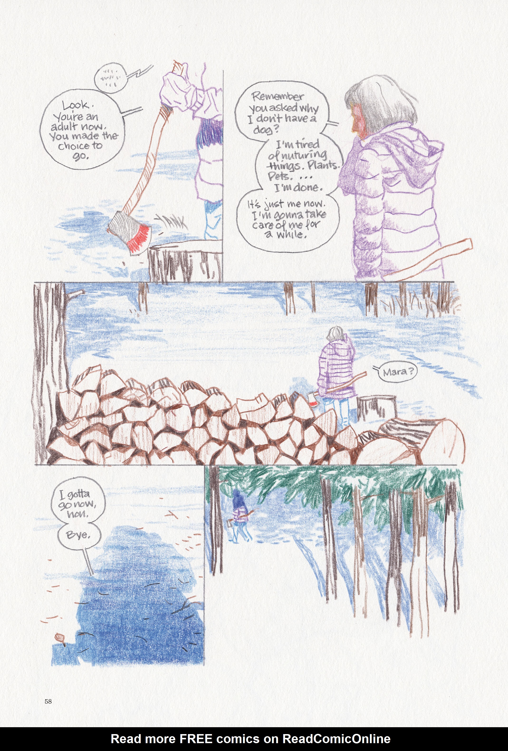 Read online Now: The New Comics Anthology comic -  Issue #7 - 58