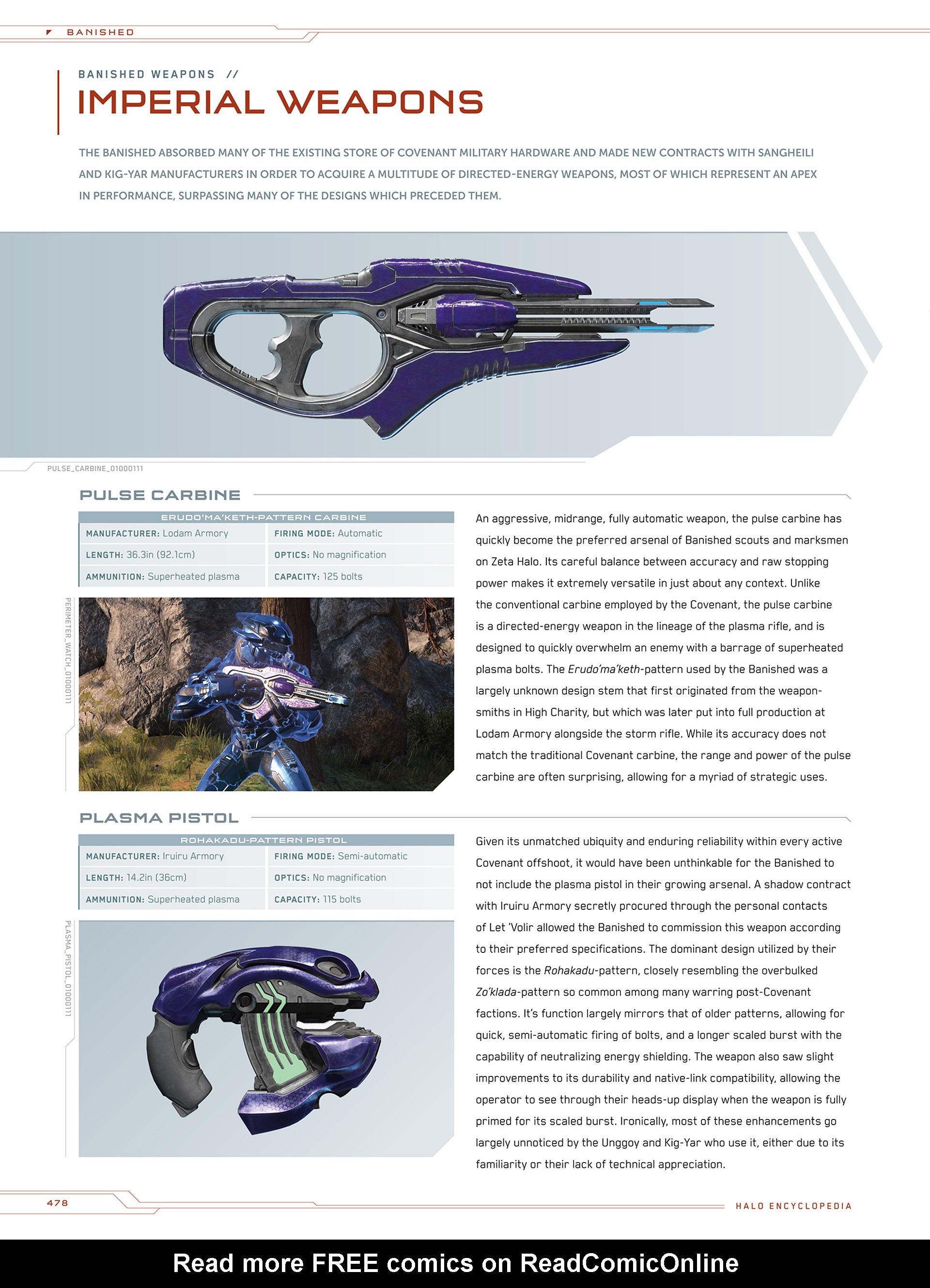 Read online Halo Encyclopedia comic -  Issue # TPB (Part 5) - 71