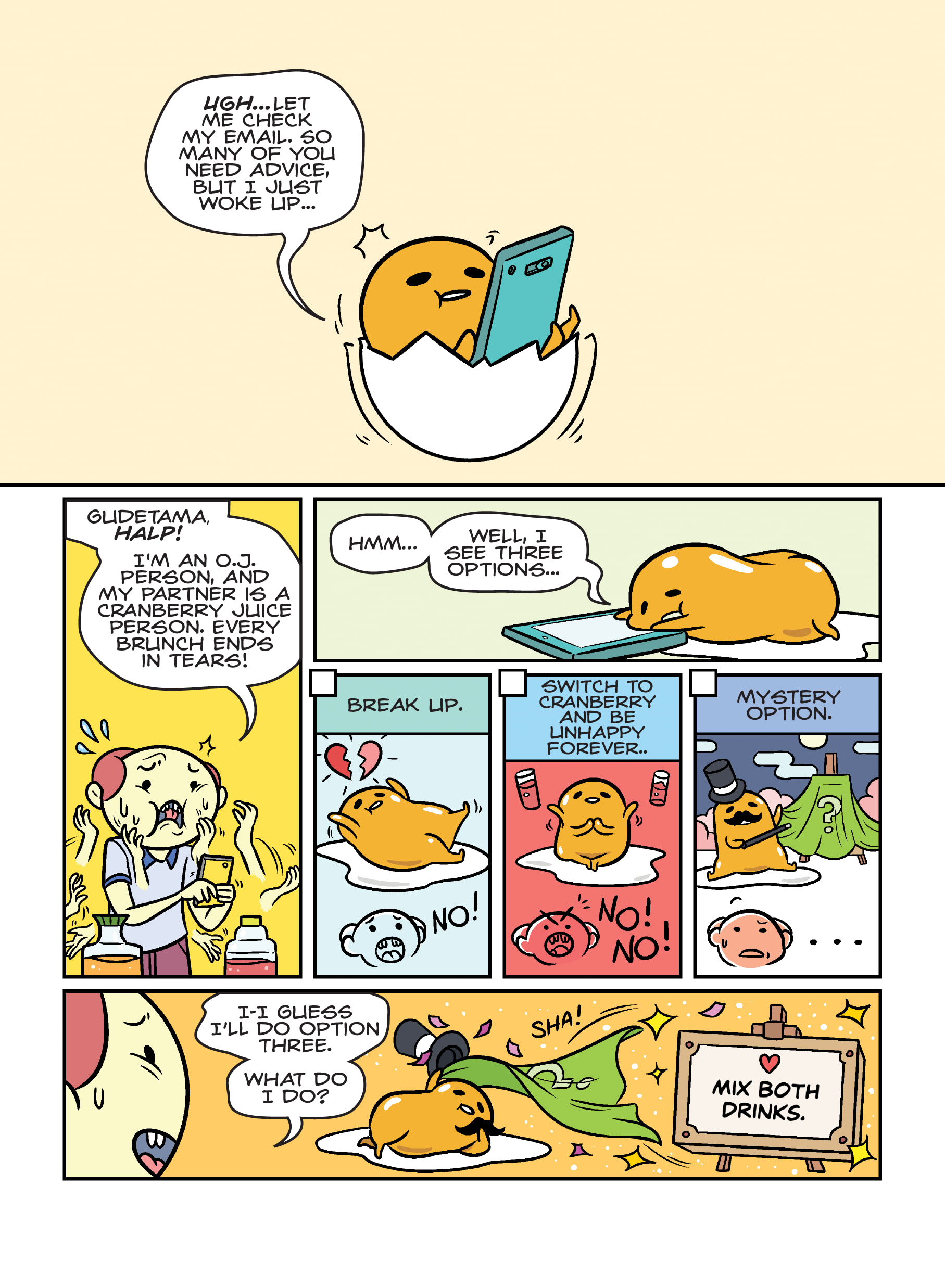 Read online Gudetama comic -  Issue # Love for the Lazy - 27