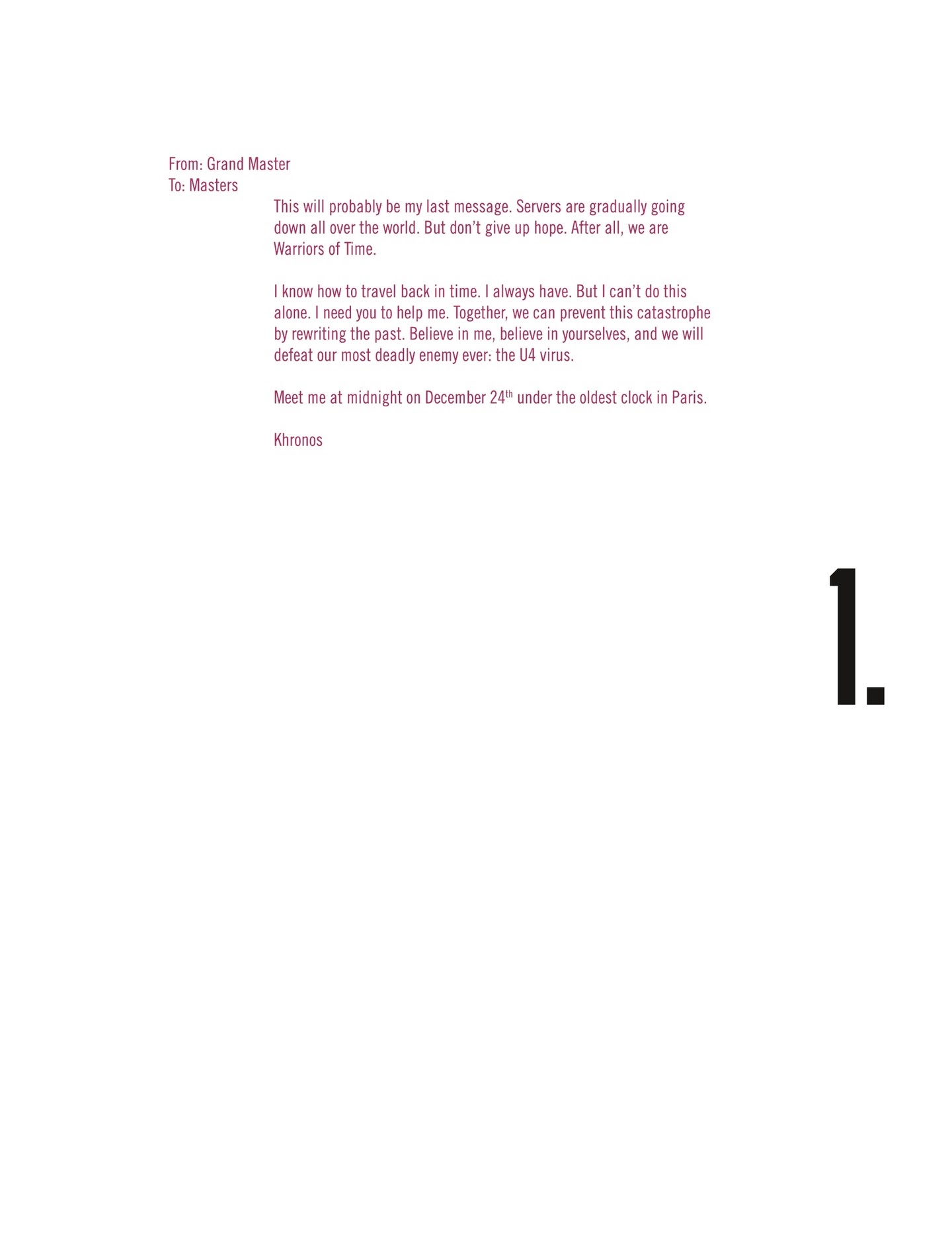 Read online U4: Jules comic -  Issue # TPB - 3