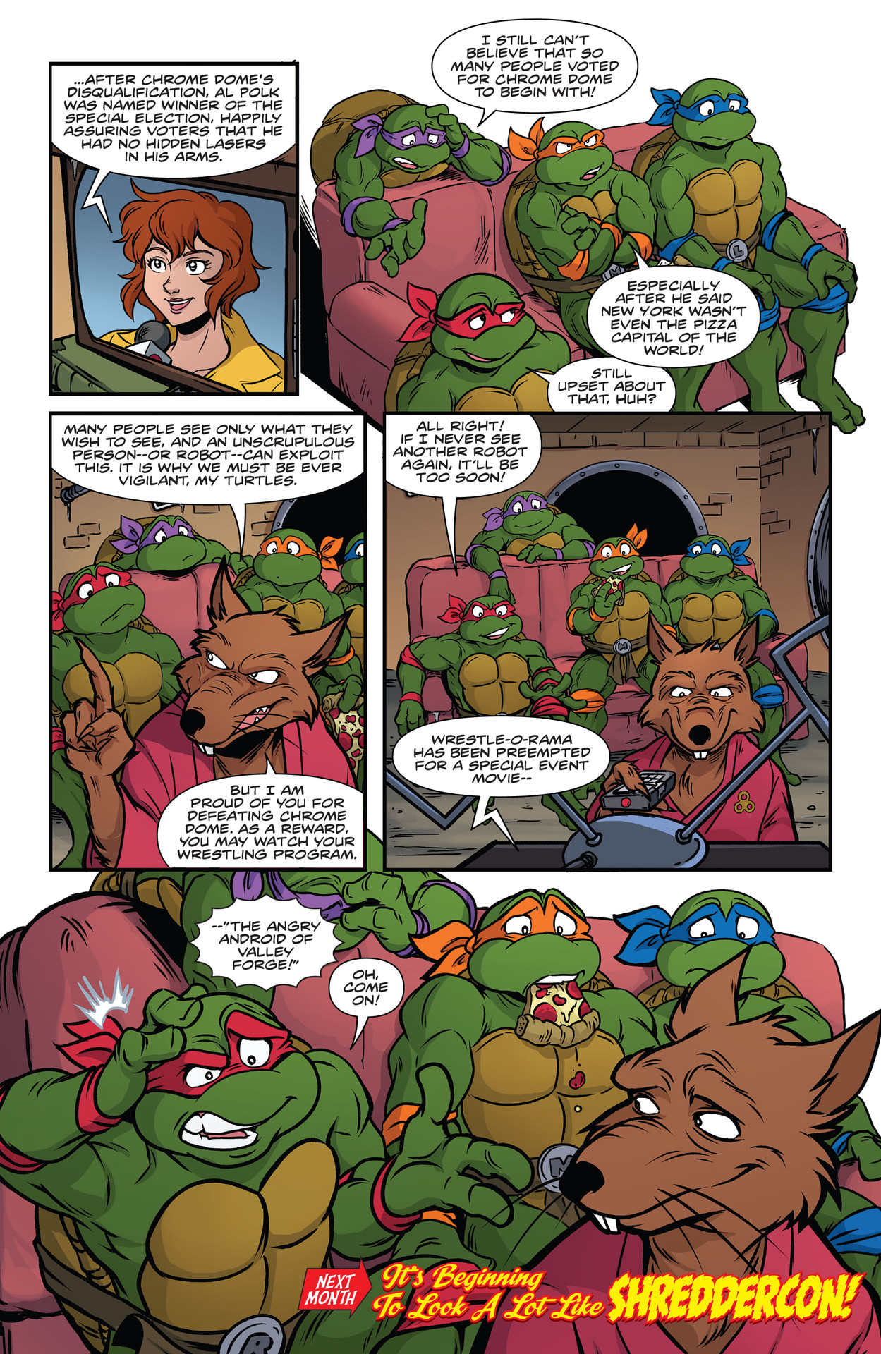 Read online Teenage Mutant Ninja Turtles: Saturday Morning Adventures Continued comic -  Issue #6 - 22
