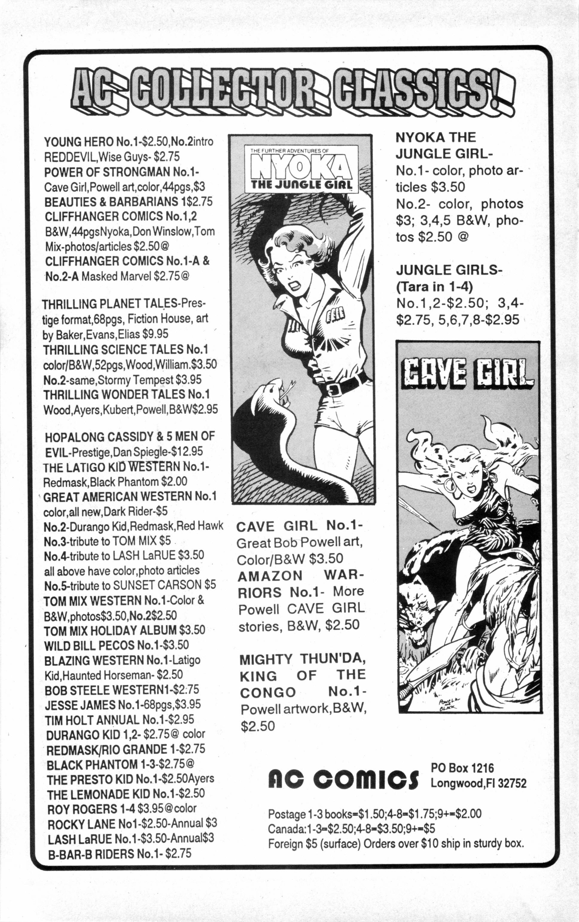 Read online Jungle Girls (1988) comic -  Issue #8 - 23