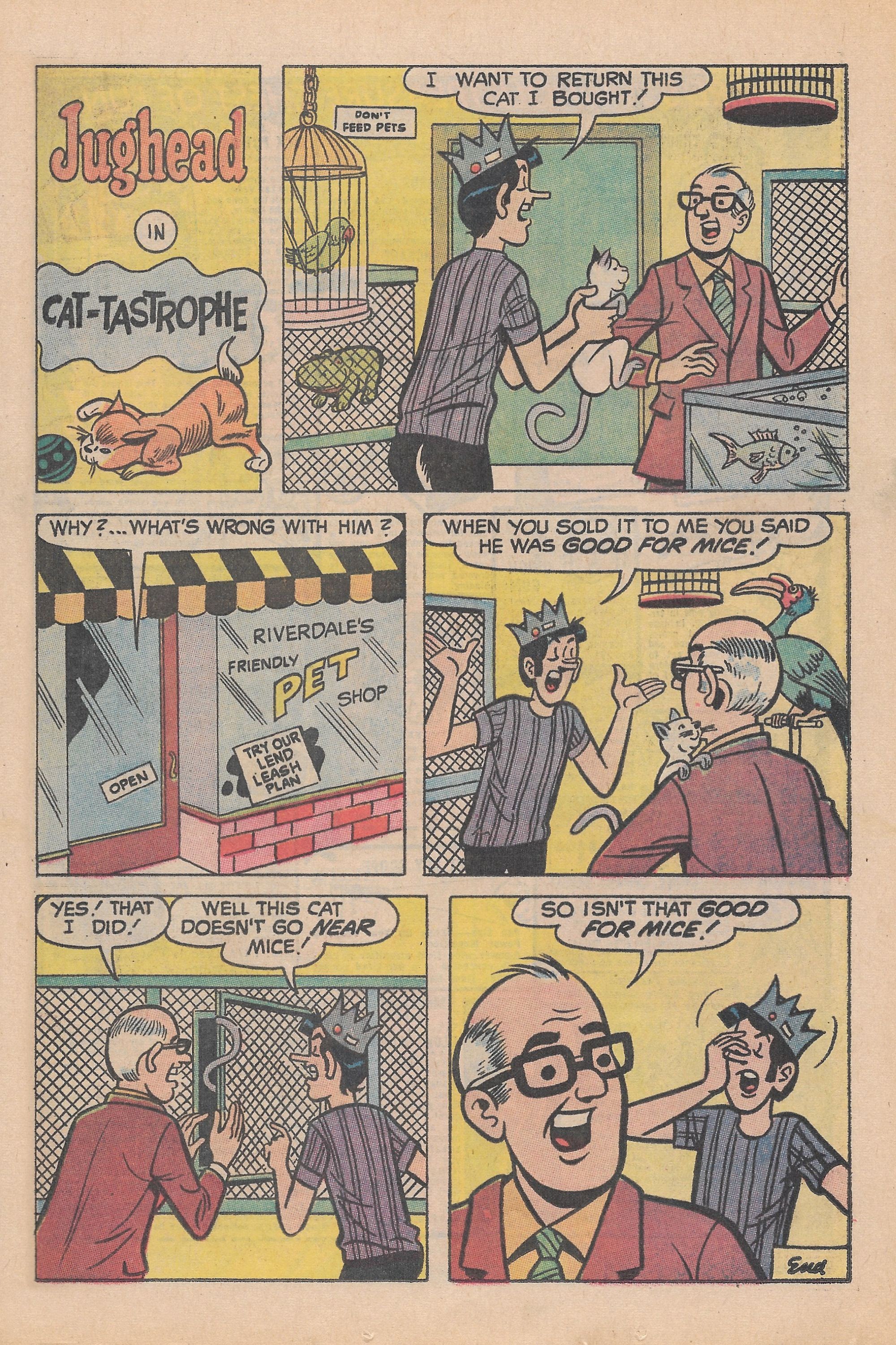 Read online Jughead's Jokes comic -  Issue #16 - 41