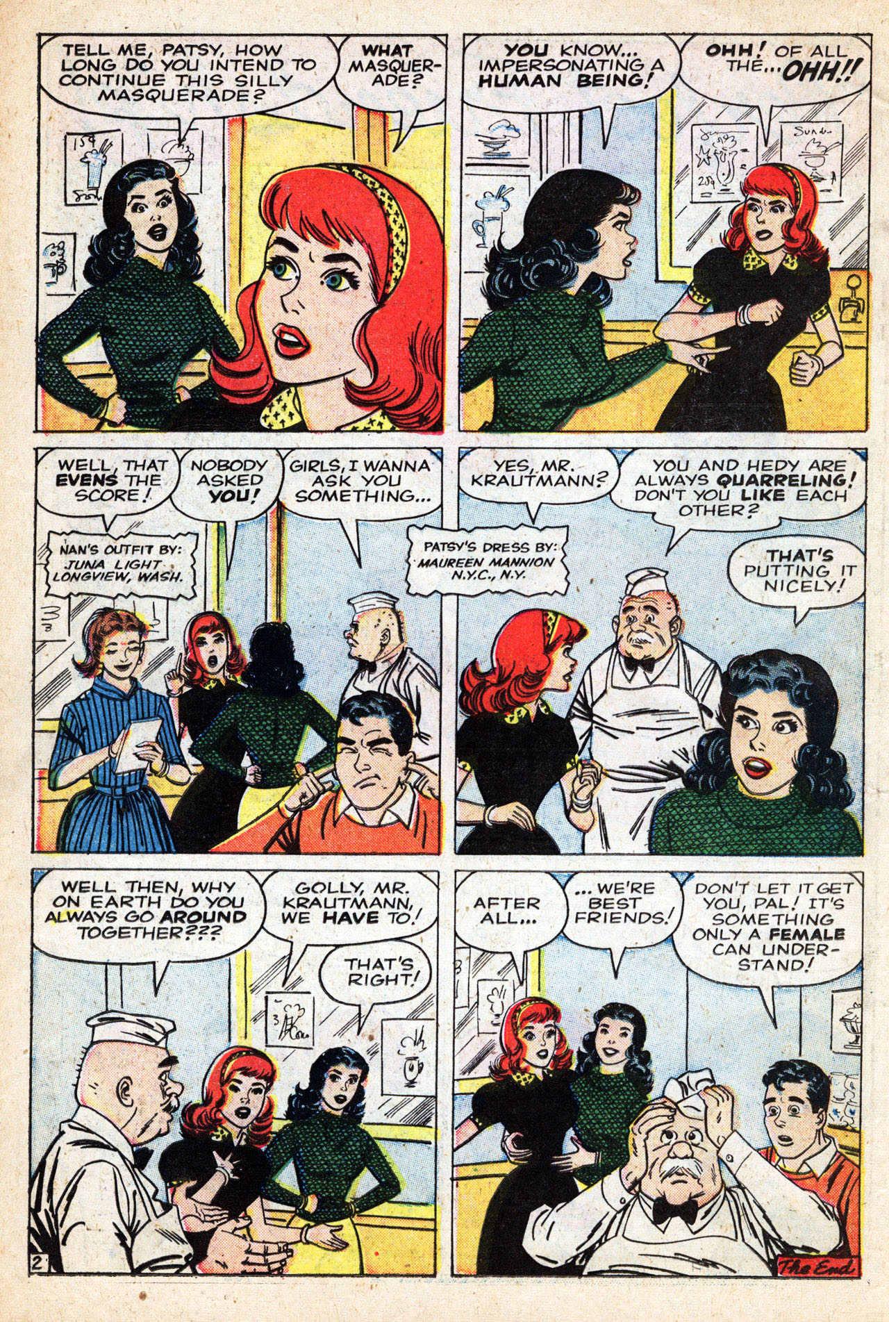 Read online Patsy and Hedy comic -  Issue #71 - 14