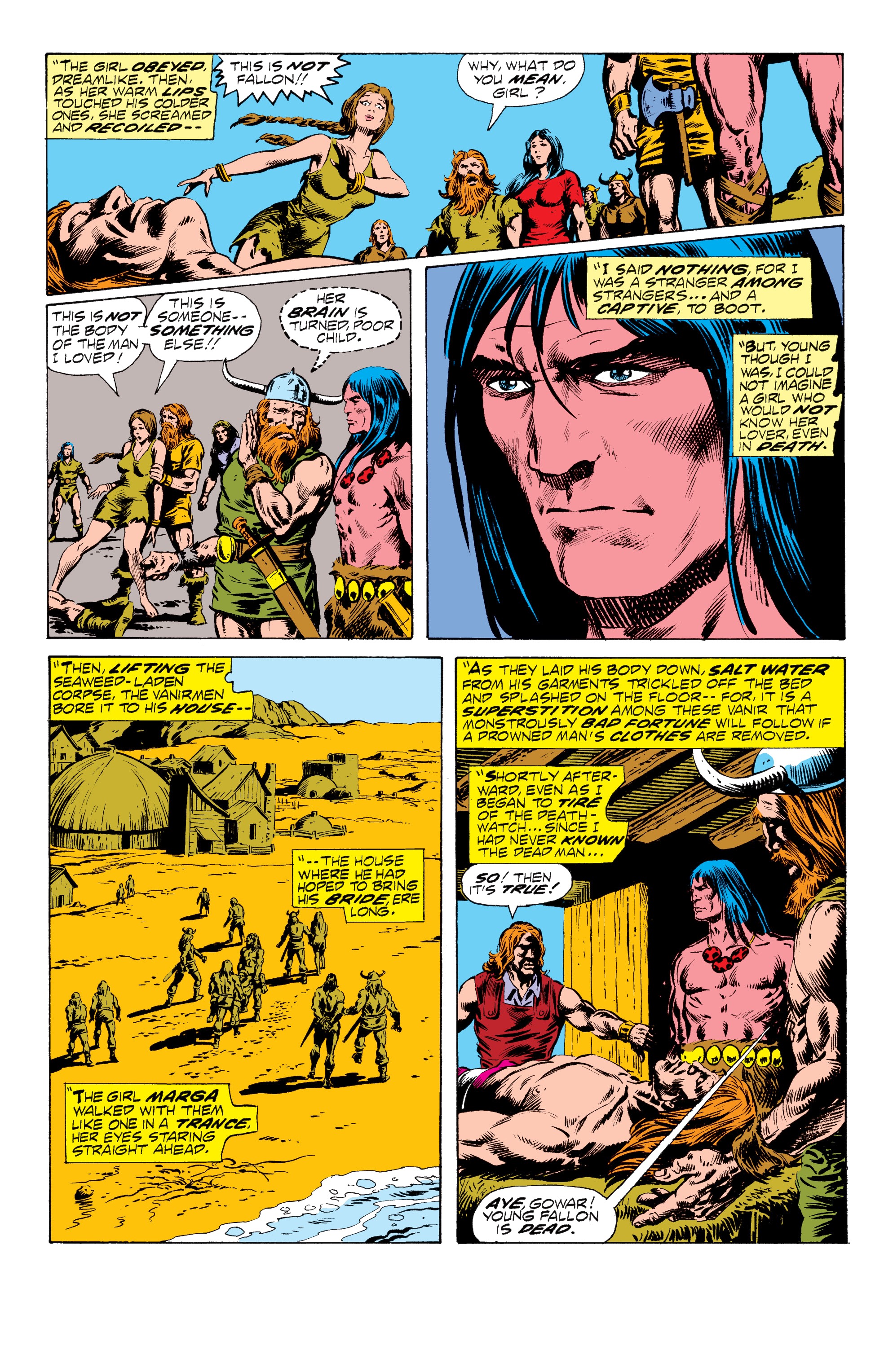 Read online Conan the Barbarian Epic Collection: The Original Marvel Years - Of Once and Future Kings comic -  Issue # TPB (Part 2) - 80
