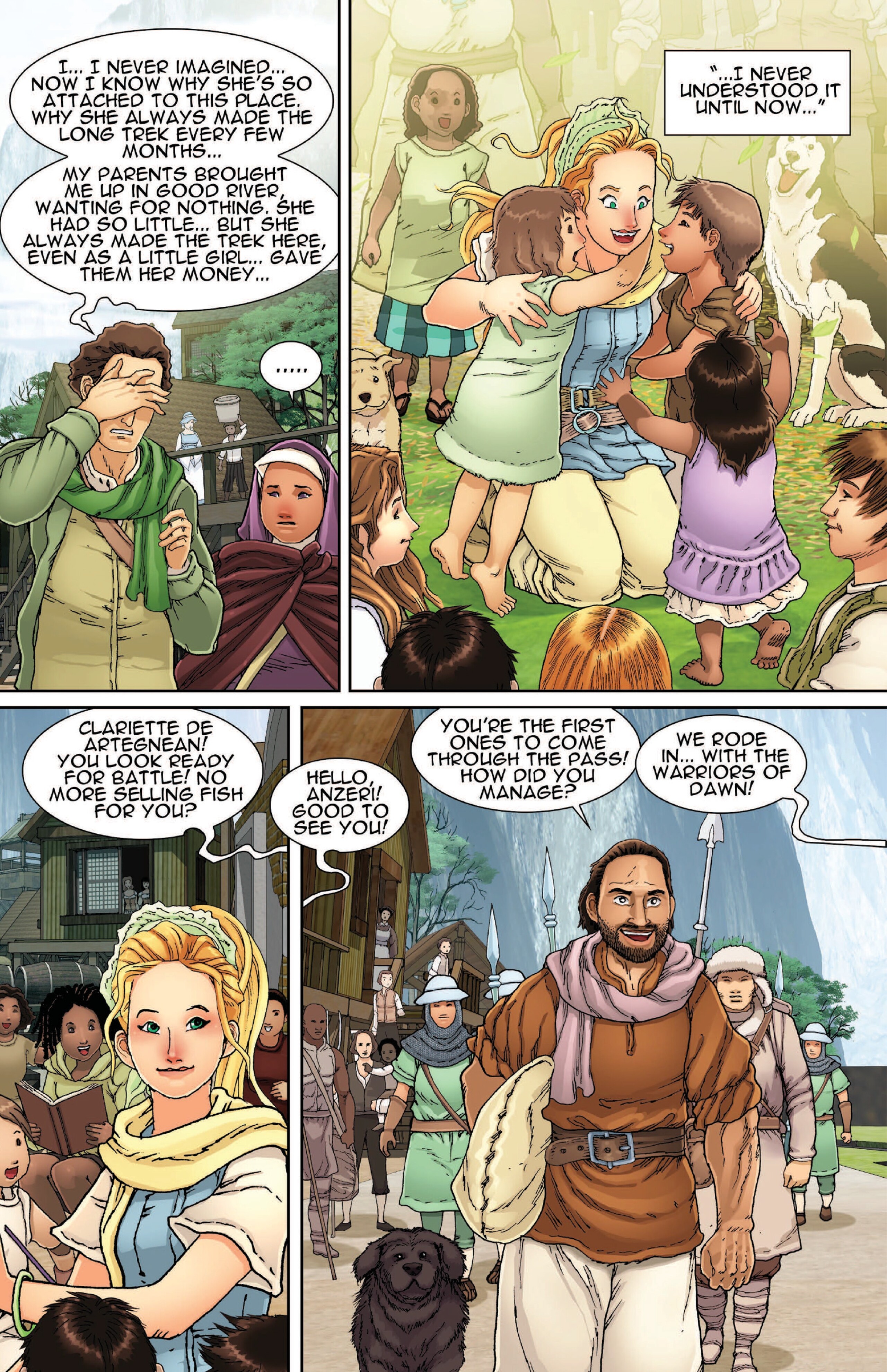 Read online Fantasy Comics comic -  Issue #4 - 6