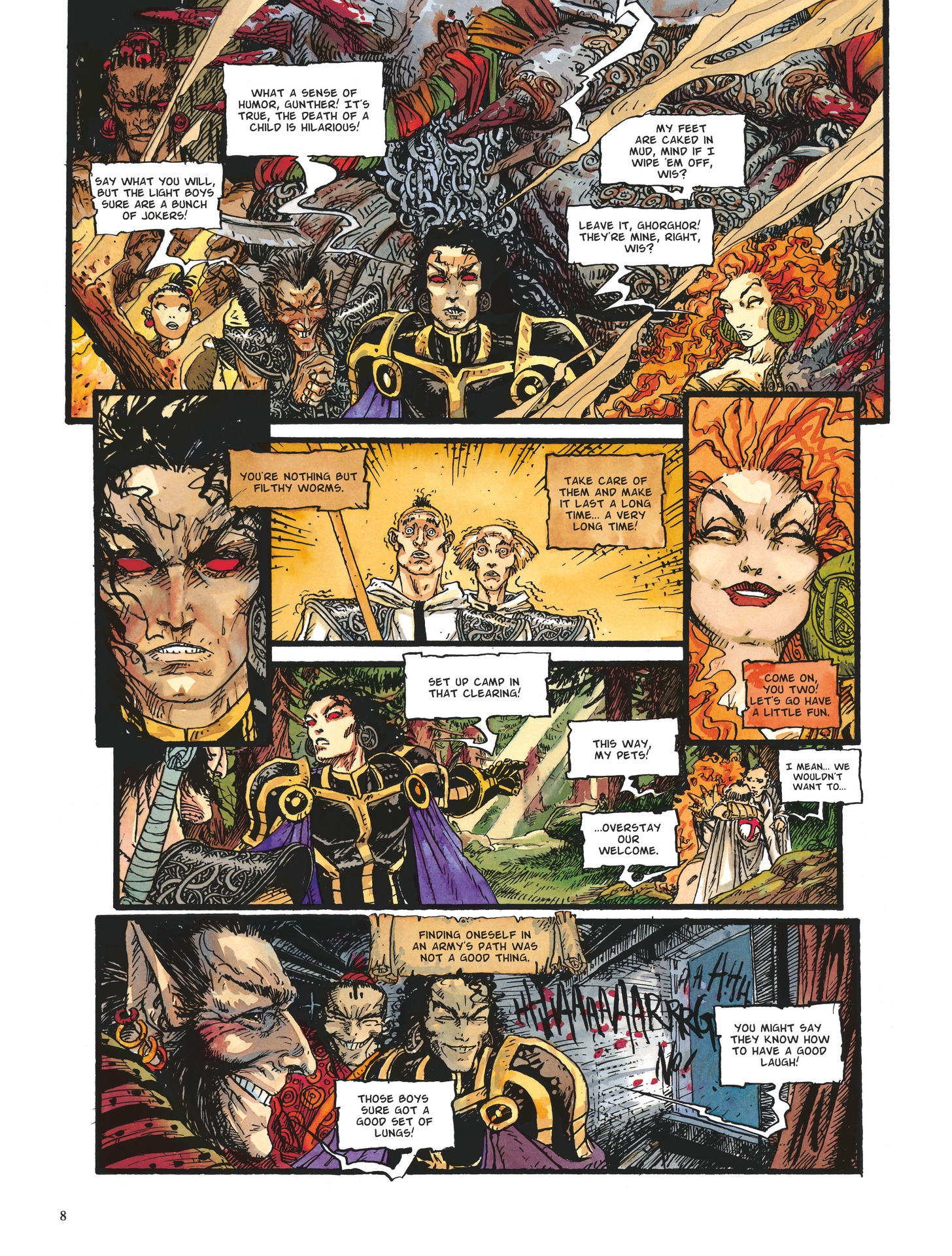 Read online The Black Moon Chronicles comic -  Issue #5 - 7