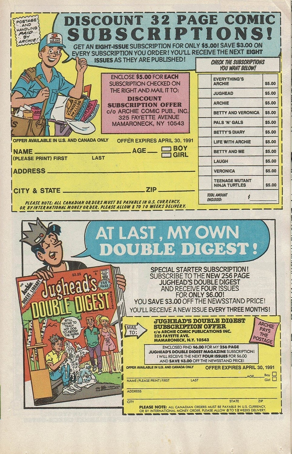 Read online Jughead's Diner comic -  Issue #5 - 19