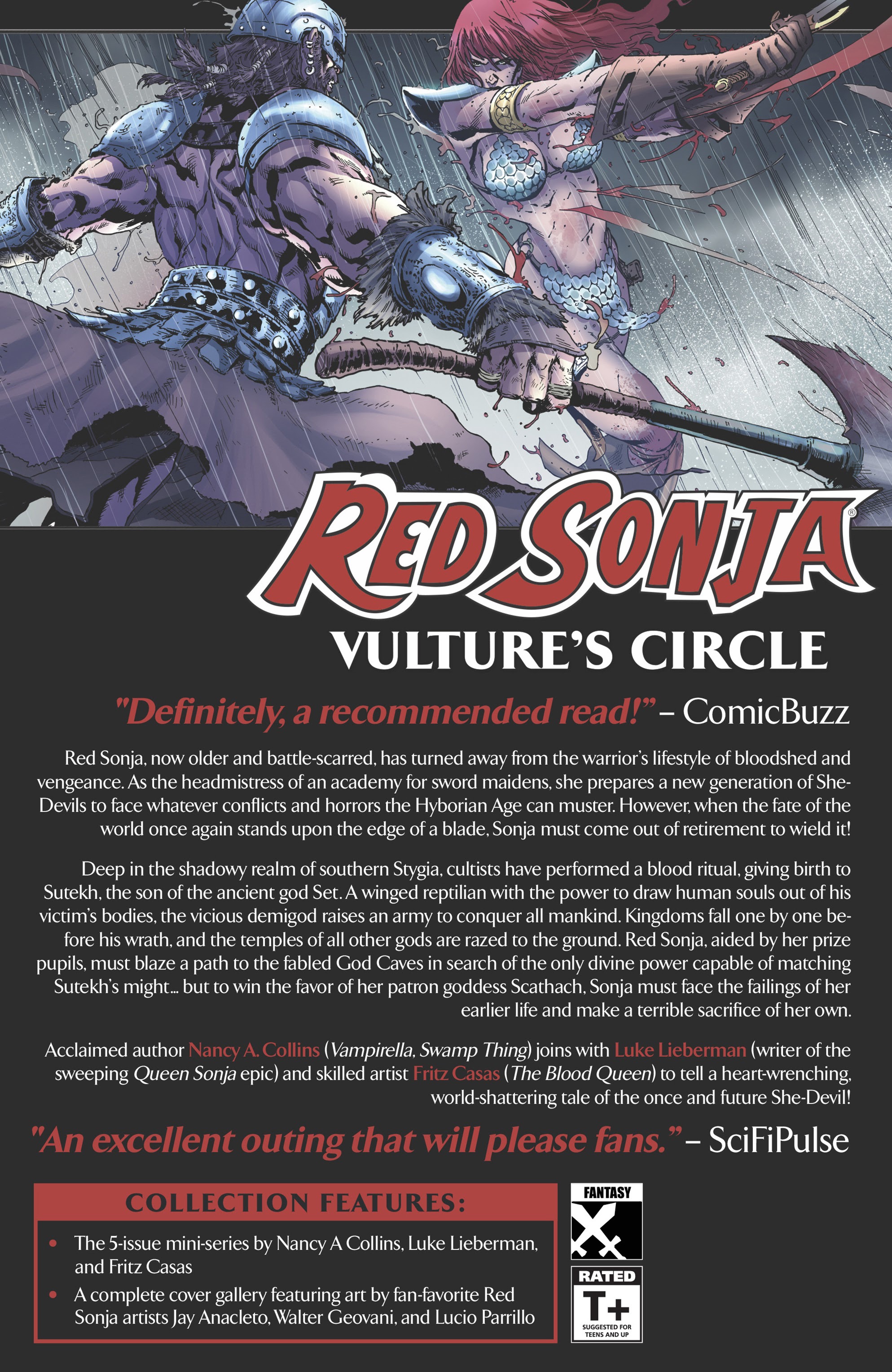 Read online Red Sonja: Vulture's Circle comic -  Issue # _TPB - 132