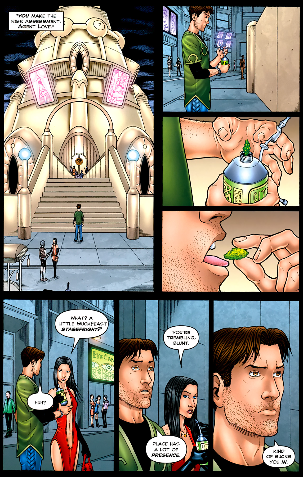 Read online Jamie Delano's Narcopolis comic -  Issue #4 - 13
