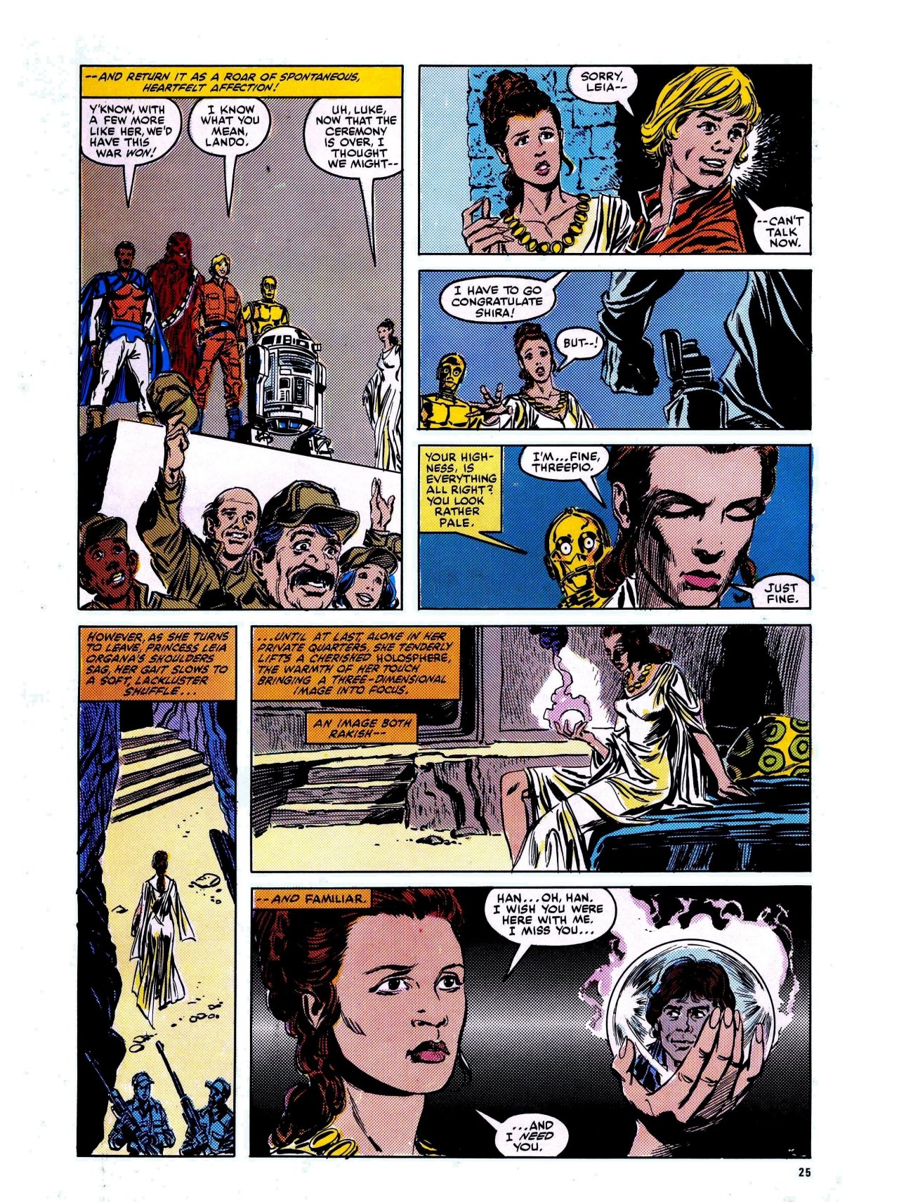 Read online Return of the Jedi comic -  Issue #112 - 23