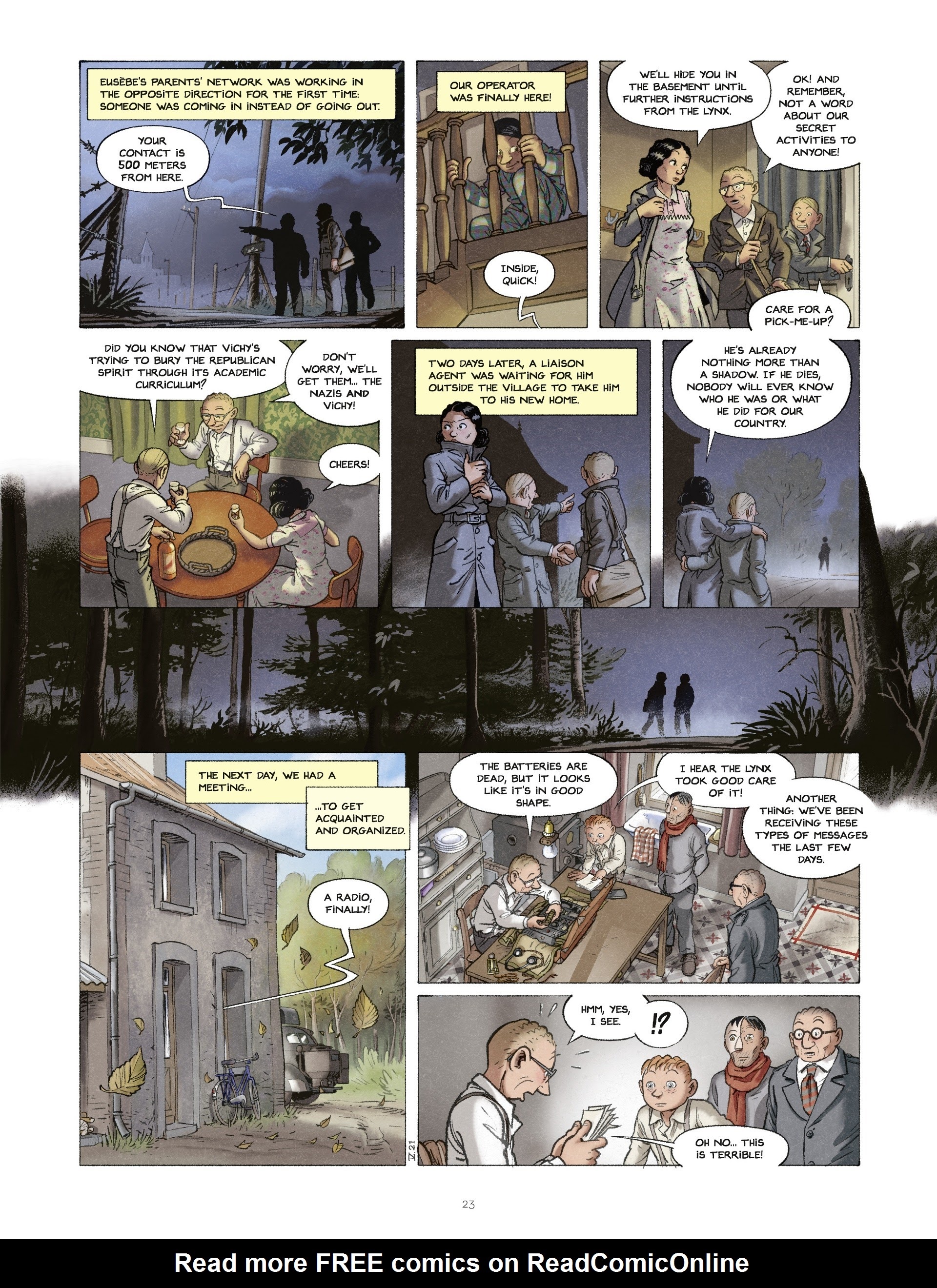 Read online Children of the Resistance comic -  Issue #5 - 23