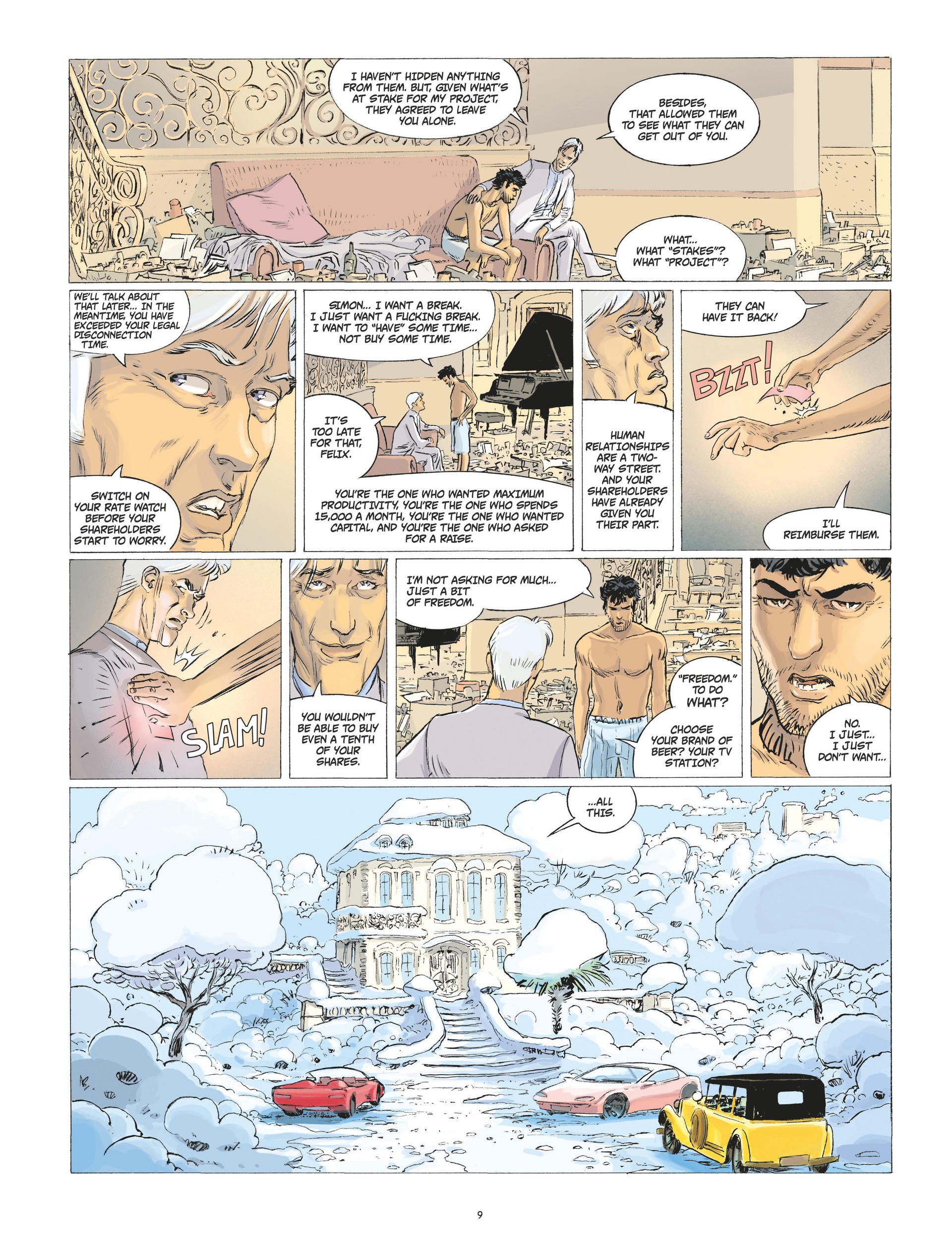 Read online Human Stock Exchange comic -  Issue #3 - 9