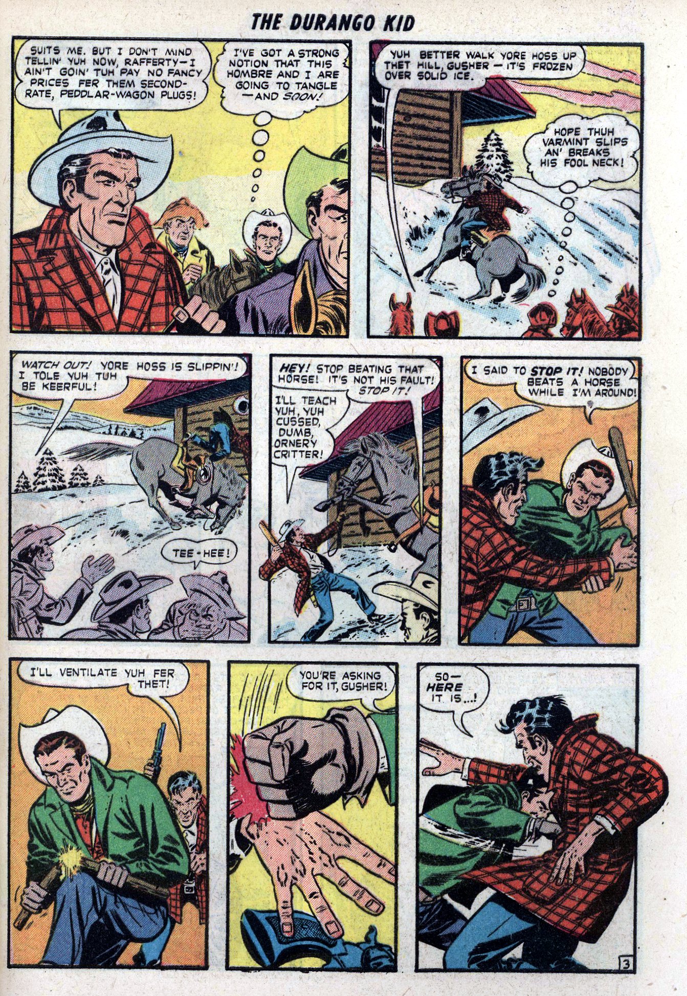 Read online Charles Starrett as The Durango Kid comic -  Issue #6 - 29