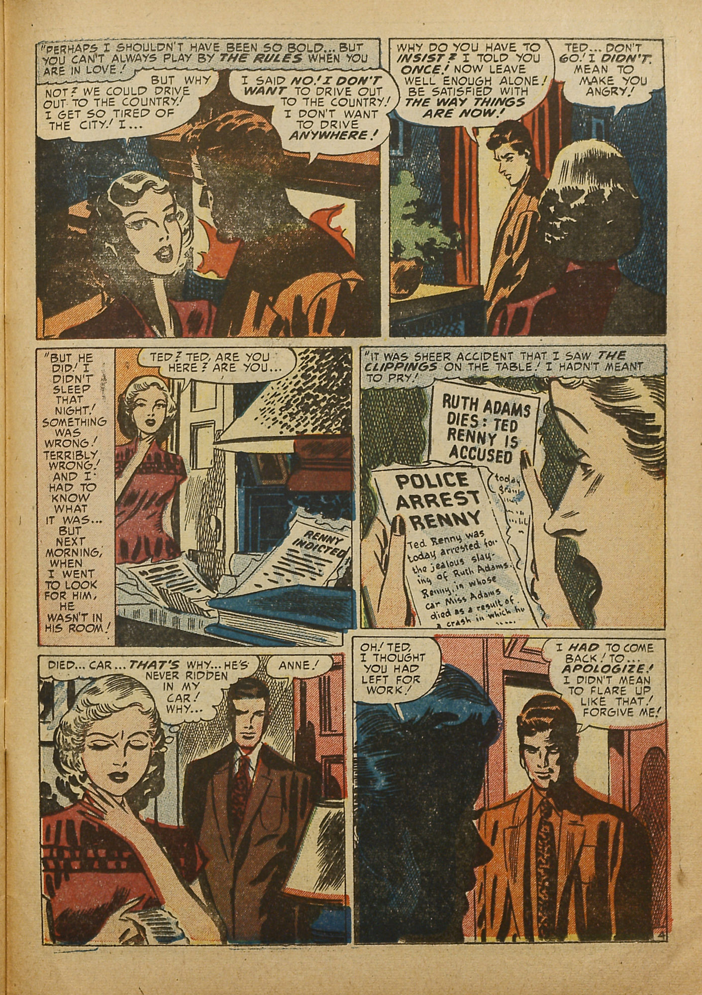 Read online Young Love (1949) comic -  Issue #36 - 38